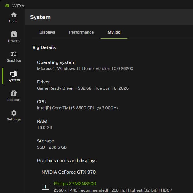 Gaming PC - GTX 970 | i5-8500 | Windows11