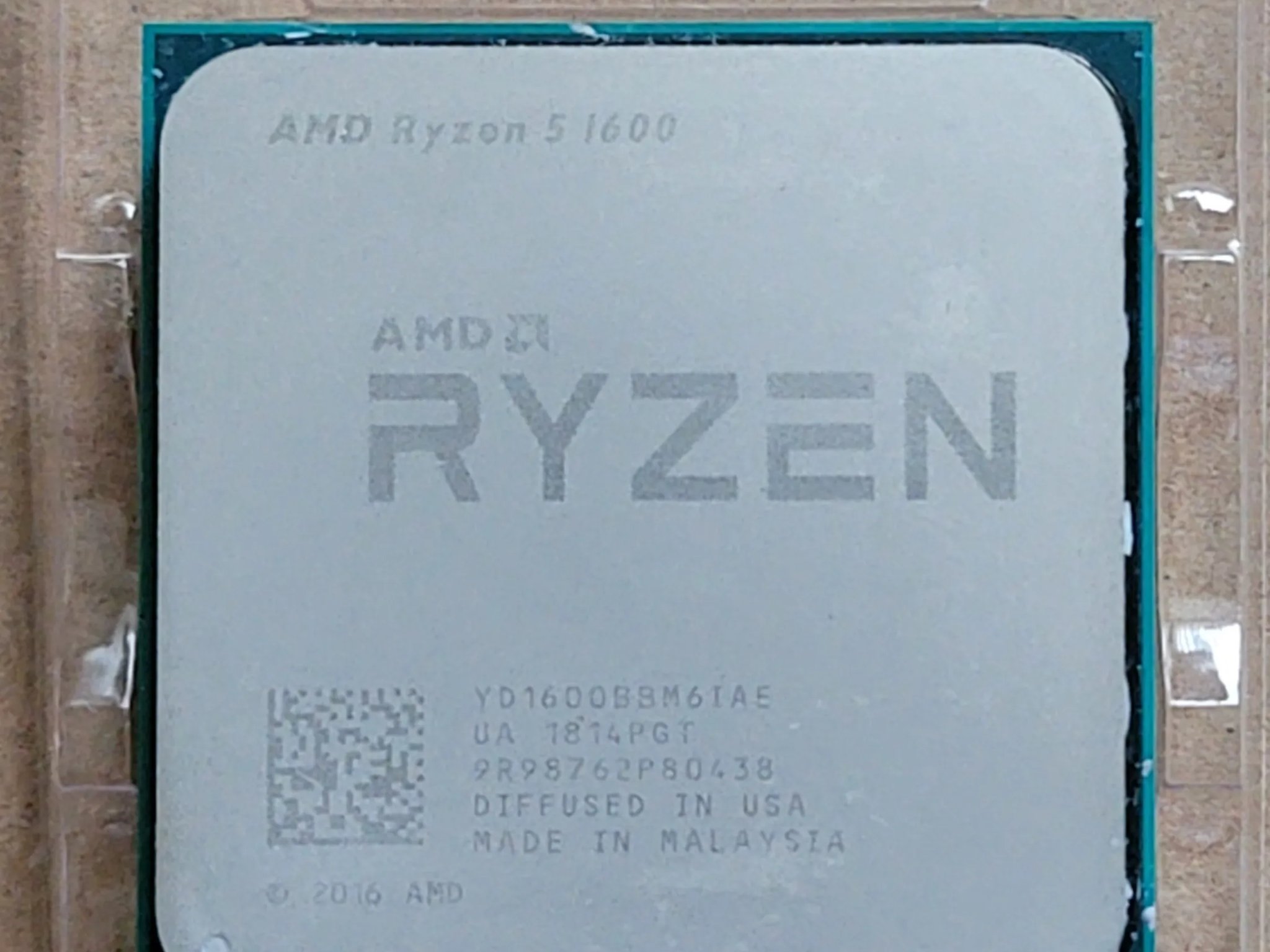 AMD Ryzen 5 1600 3.2 GHz 6-Core Processor - USED