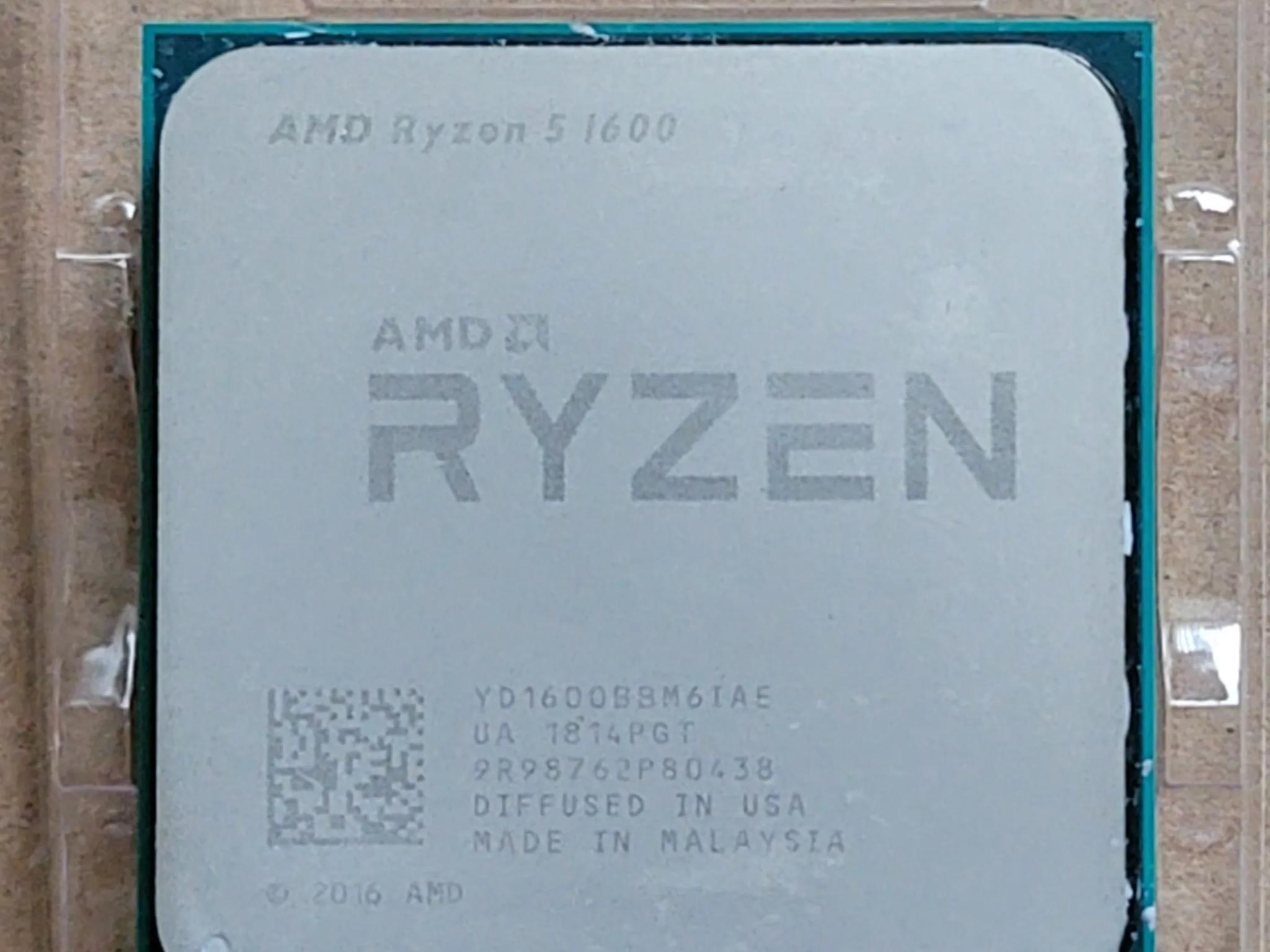 AMD Ryzen 5 1600 3.2 GHz 6-Core Processor - USED