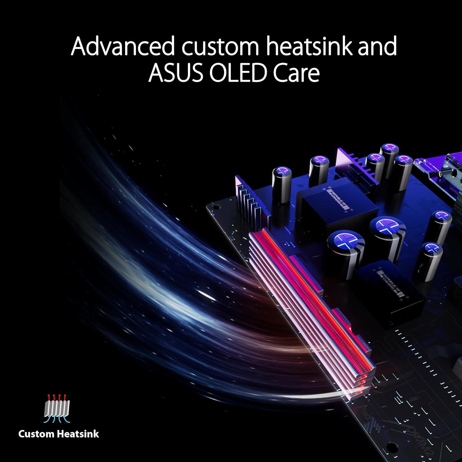 ASUS ROG Swift 34” OLED Ultrawide 800R Curved Gaming Monitor (PG34WCDM) – 21:9 (3440 x 1440), 240Hz