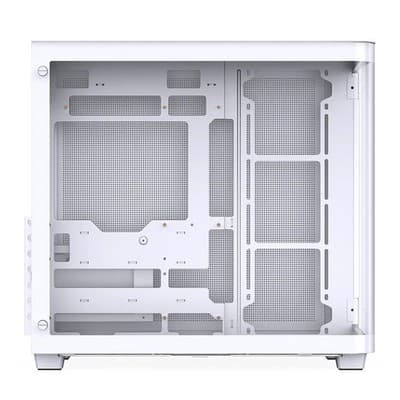 Clearance JONSBO TK-3 White ATX Case OEM Curved Glass Dual Chamber - New