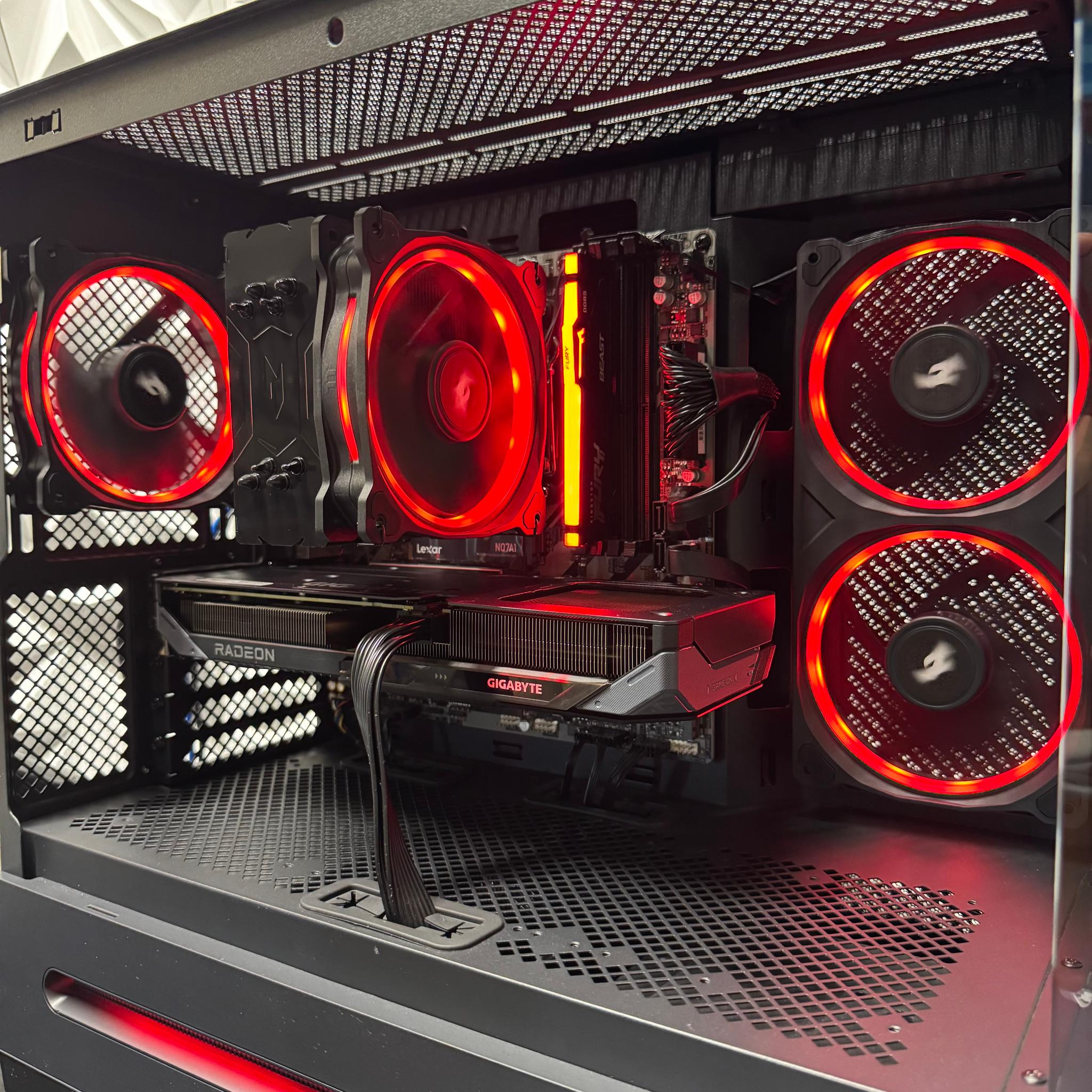 Rx 9060 XT 16GB / Ryzen 7 8700F / 16GB DDR5 Ram / 1TB SSD / Gaming Pc / Future Proof