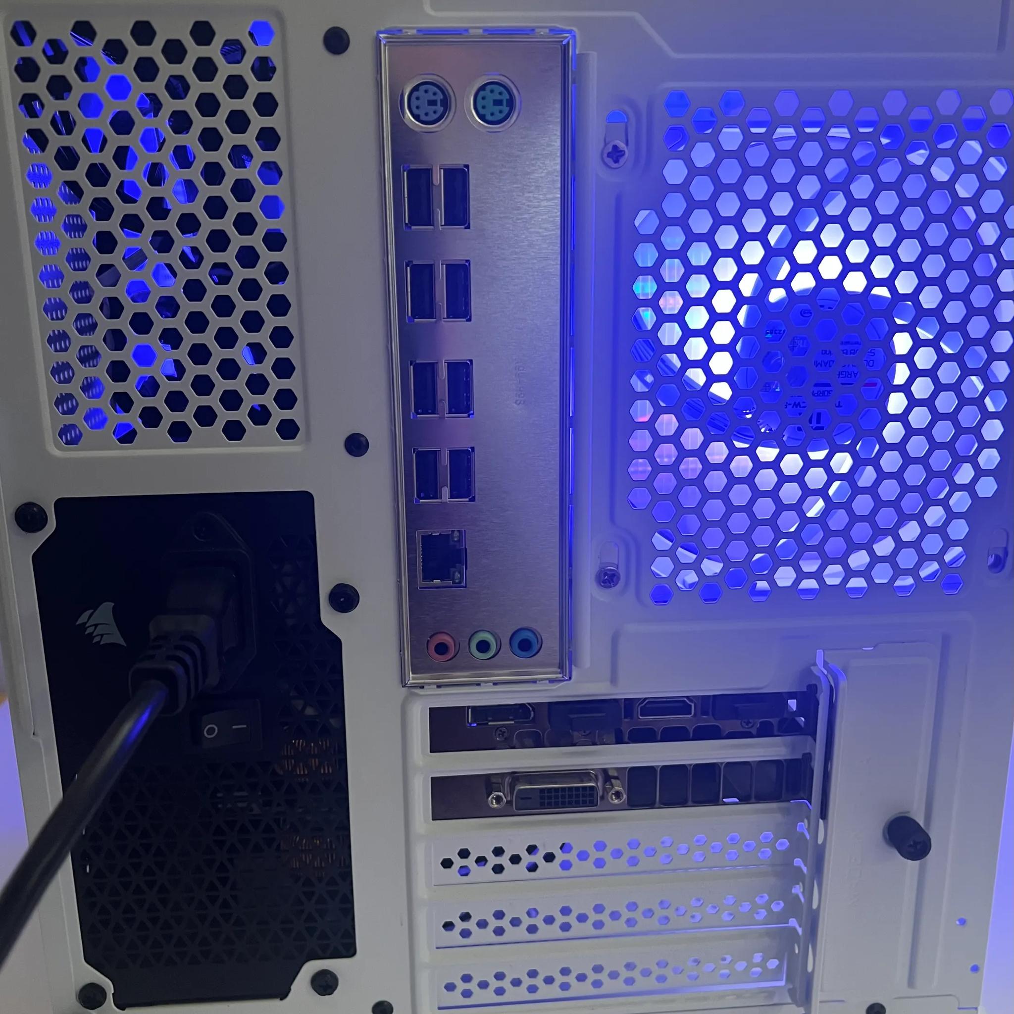 Custom Gaming Pc Intel Xeon 2630 GTX 1060 6gb 512gb M.2 SSD 16gb 3600 DDR4 Ram