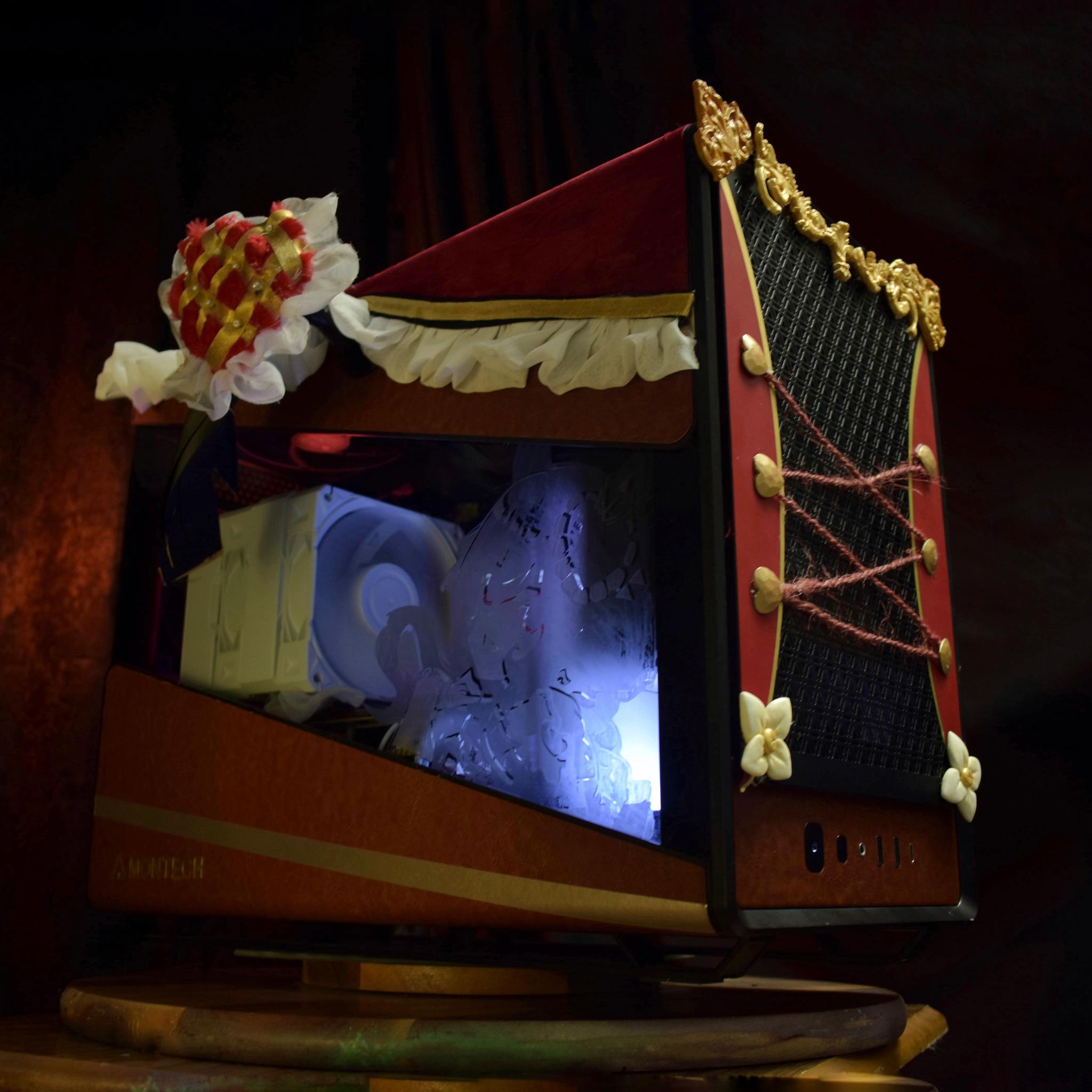 Umamusume Inspired ⚜️ Gentildonna Custom PC Case mod