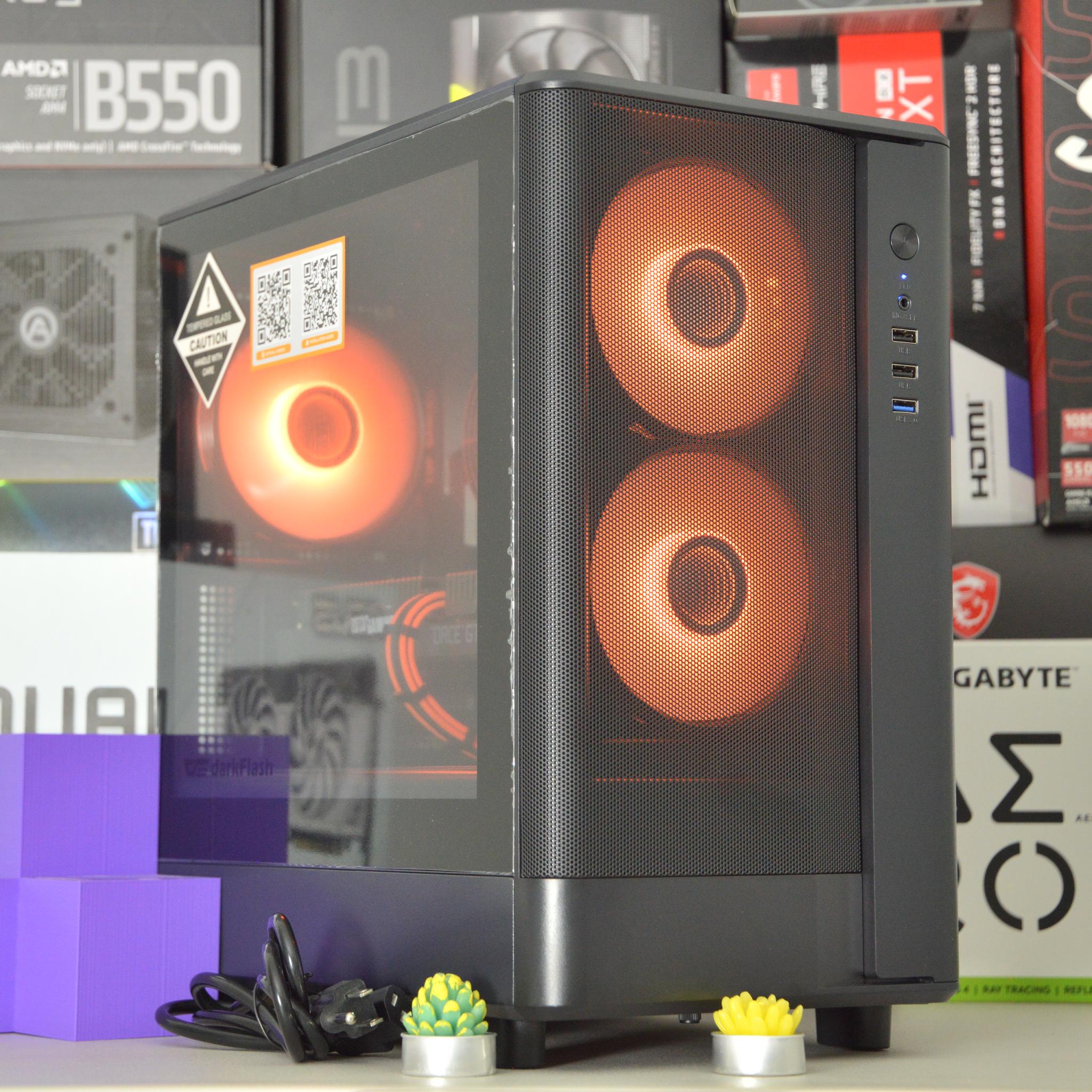🍊⚫ | GTX 1660 Ti 6GB | INTEL i5-8600K | 16GB DDR4 RAM | 512GB SATA SSD | Citrus Noir |