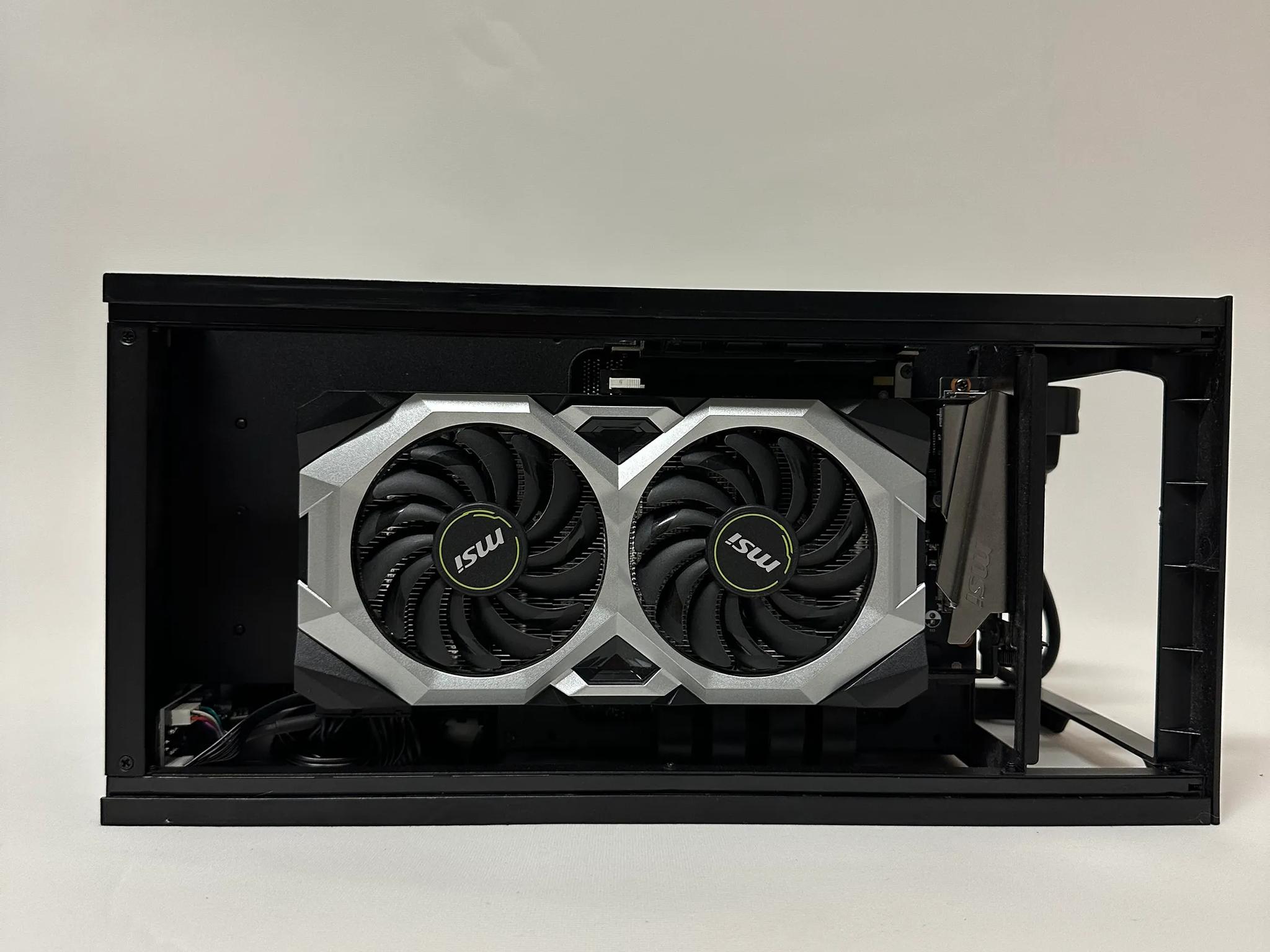 Gaming PC - H1 ITX Case - AMD 3700X - Nvidia 2070 Super - 32 GB DDR4 - 500 GB SSD