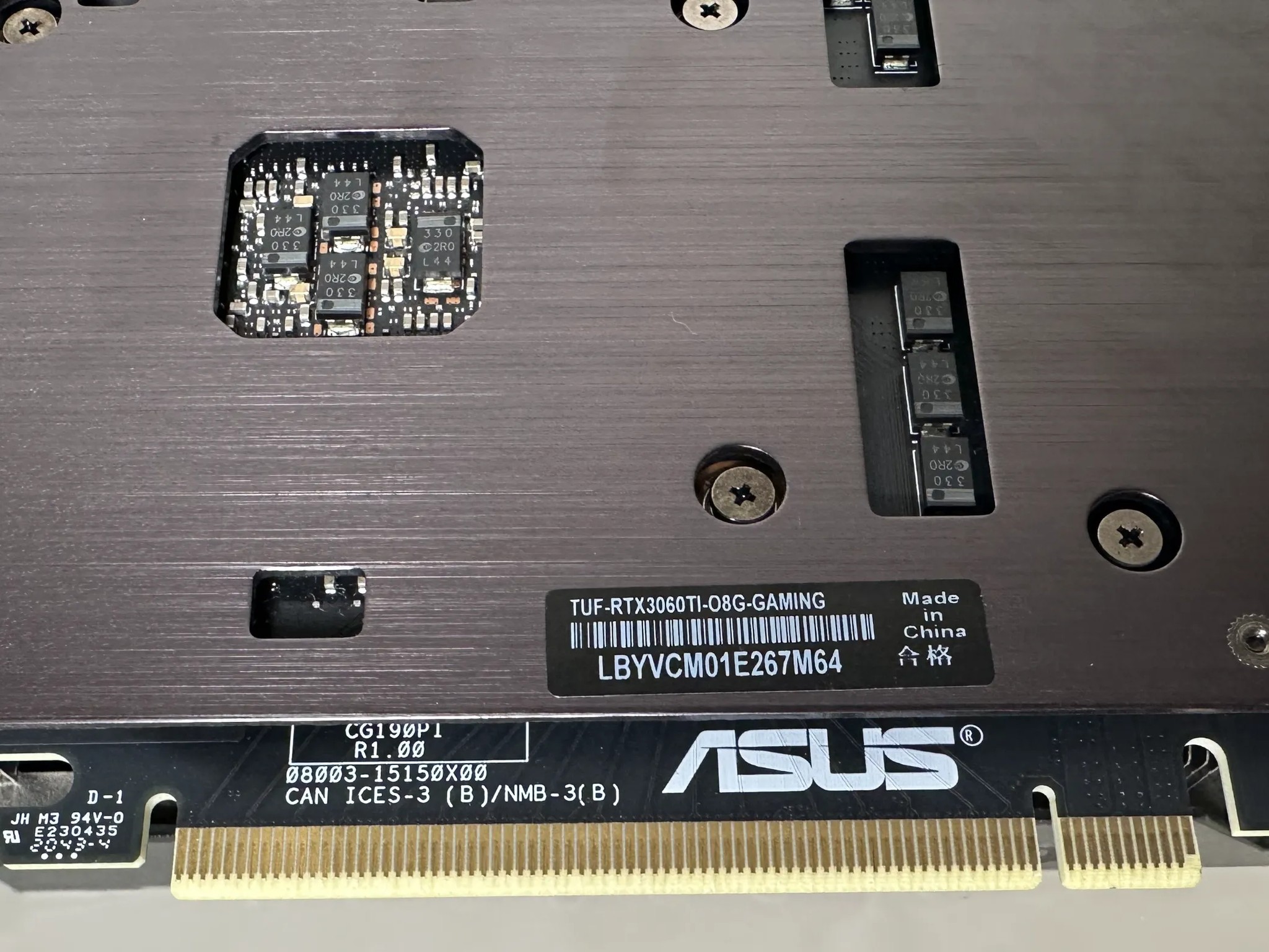 Nvidia RTX 3060 Ti - ASUS TUF GAMING OC - Excellent Condition