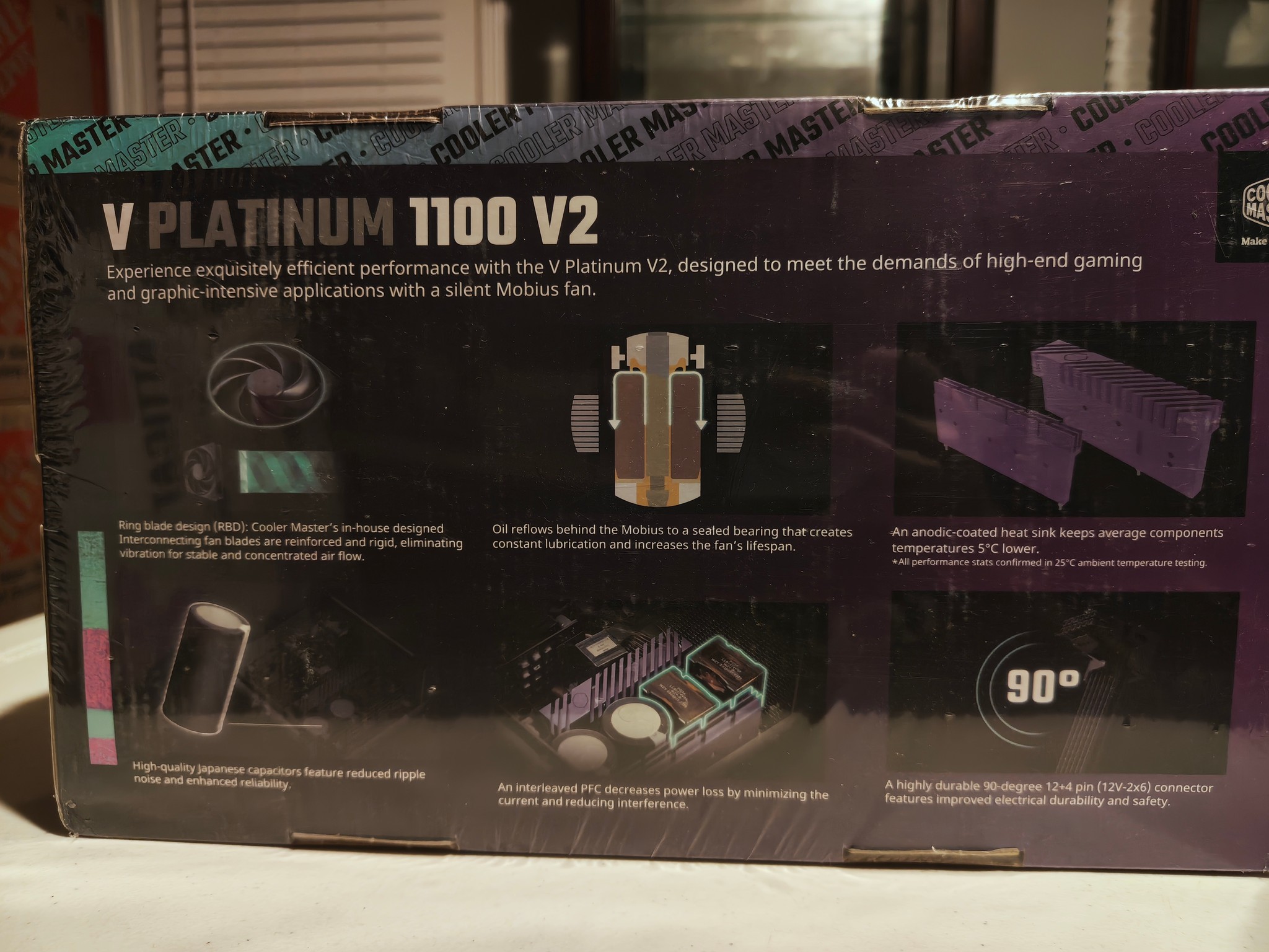 Cooler Master V ATX Platinum 1100W V2 NEW (Sealed)