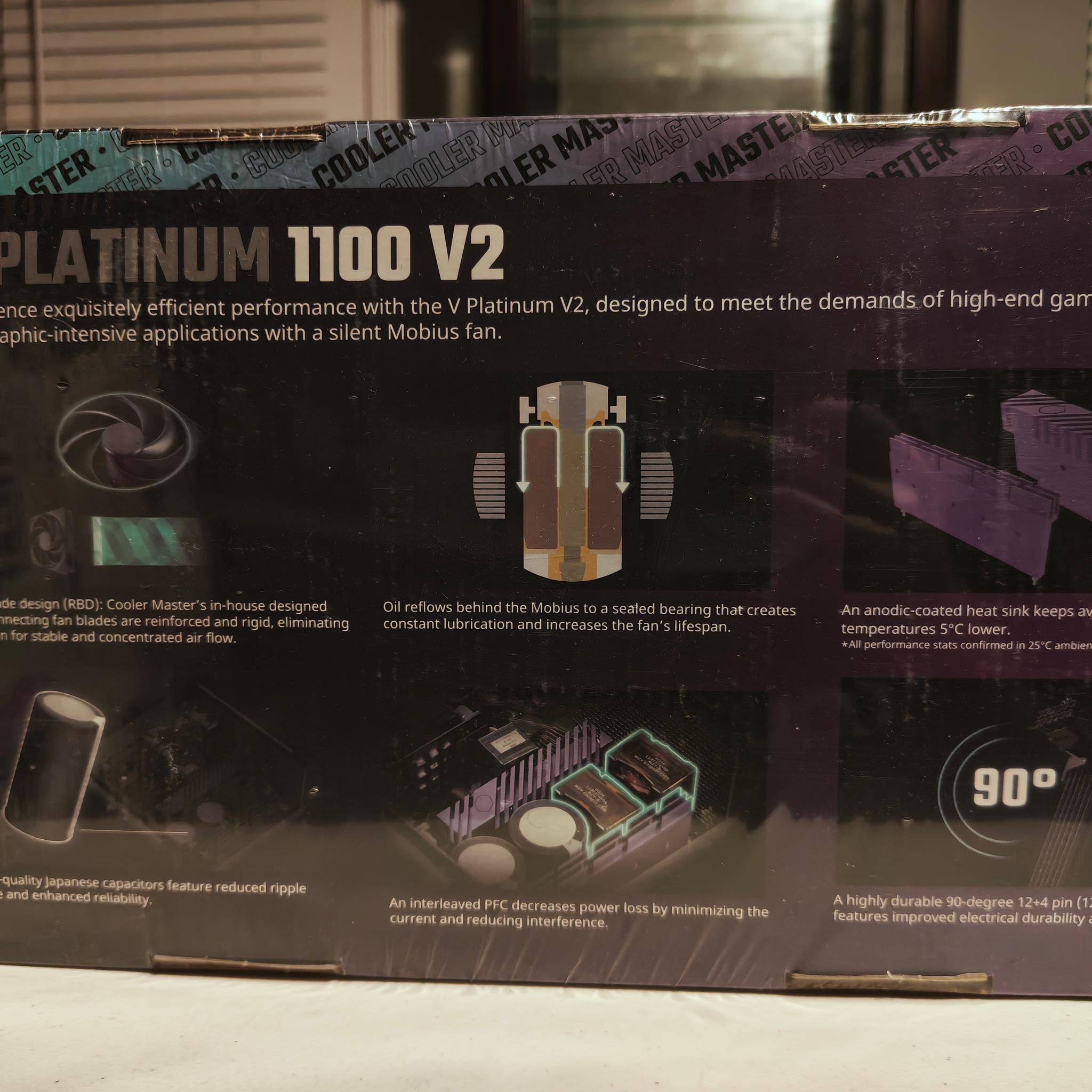 Cooler Master V ATX Platinum 1100W V2 NEW (Sealed)