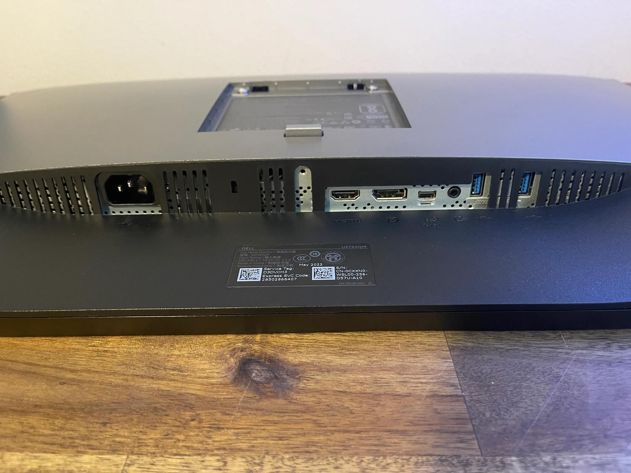 Dell U2720QM 27" UltraSharp 4K Monitor