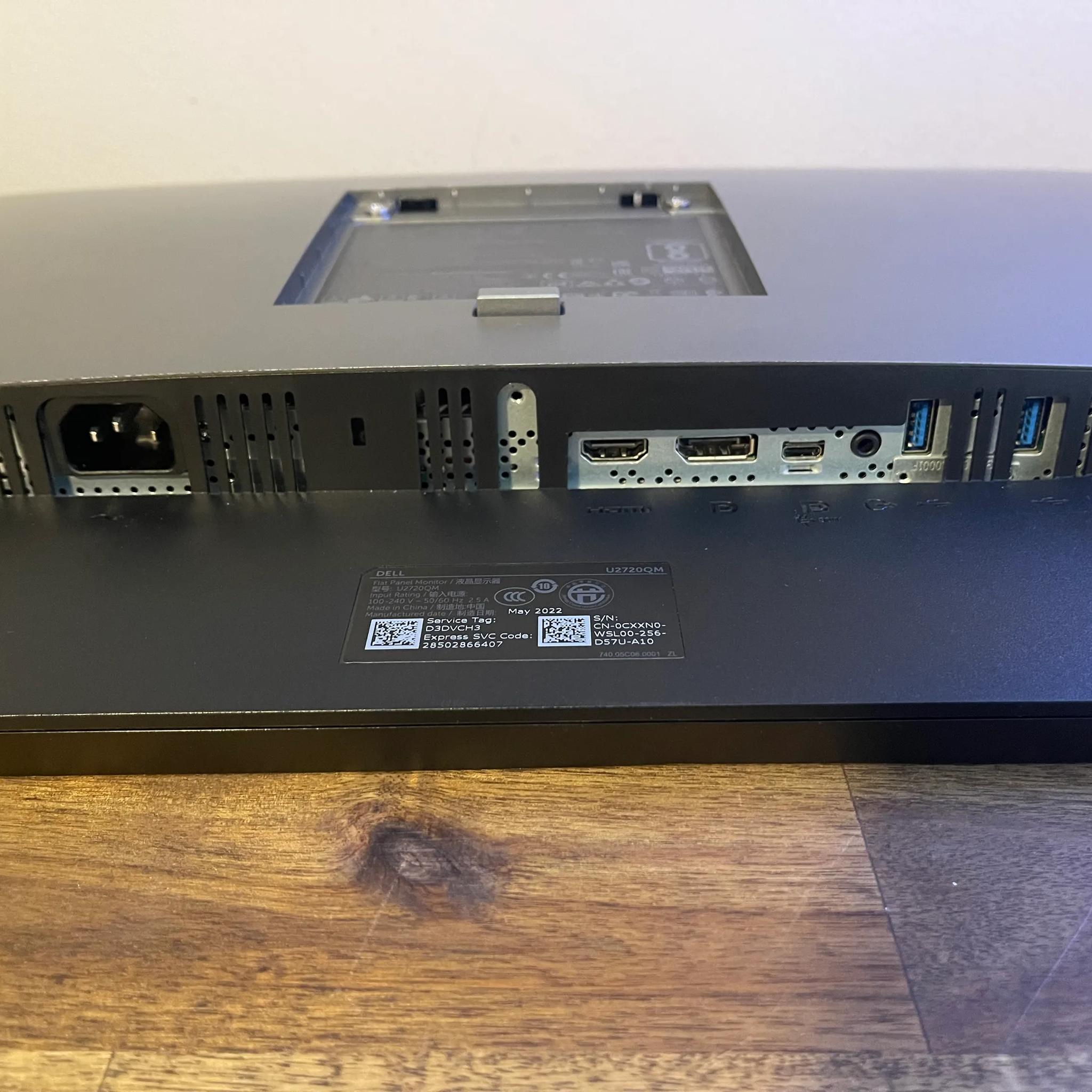 Dell U2720QM 27" UltraSharp 4K Monitor