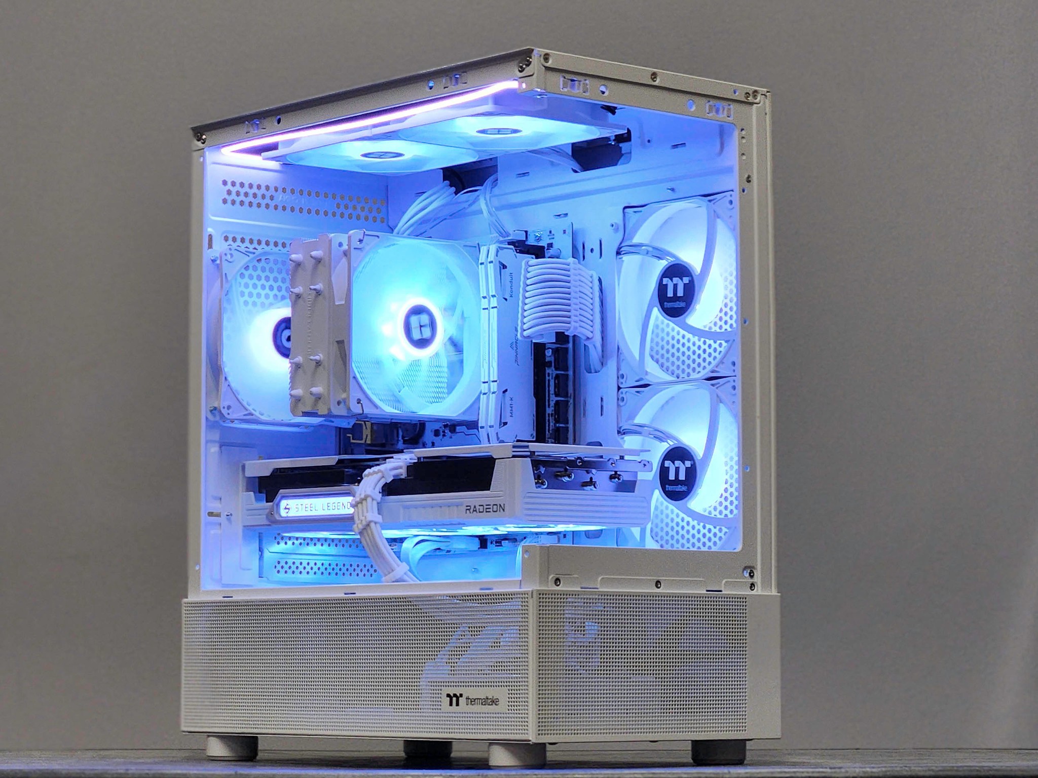 RX 9060 XT 16GB | All White Custom Gaming PC | Ryzen 5 5500X3D | 32GB DDR4 | 1TB SSD | Win 11 Pro