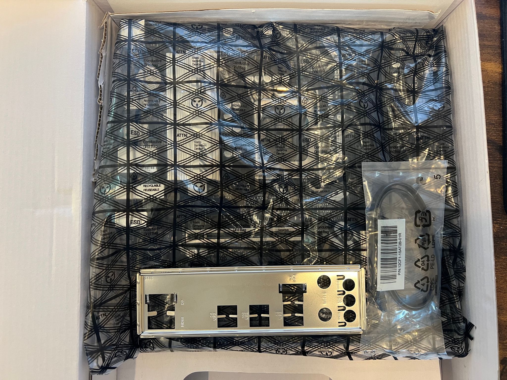 ASUS B760M MAX Gaming DDR5 LGA1700 mATX Motherboard Includes Backplate and IO Shield