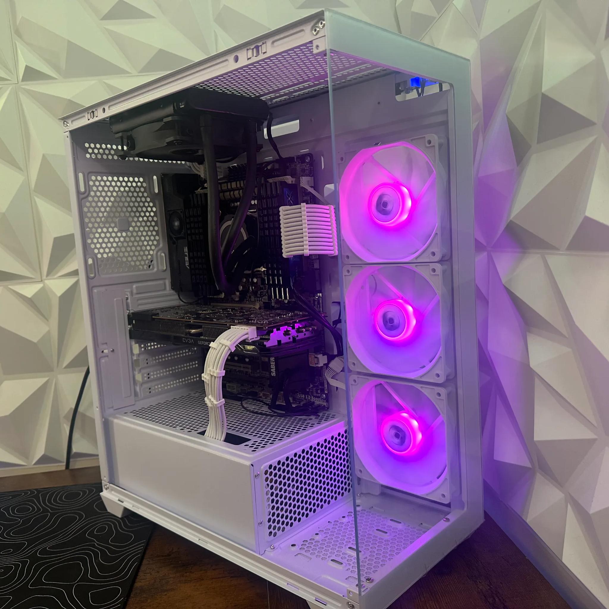 🤍🤍 All White Gaming Pc | i7 + GTX 980 | 32GB RAM | WIFI + BT |500GB SATA - 🤍🤍