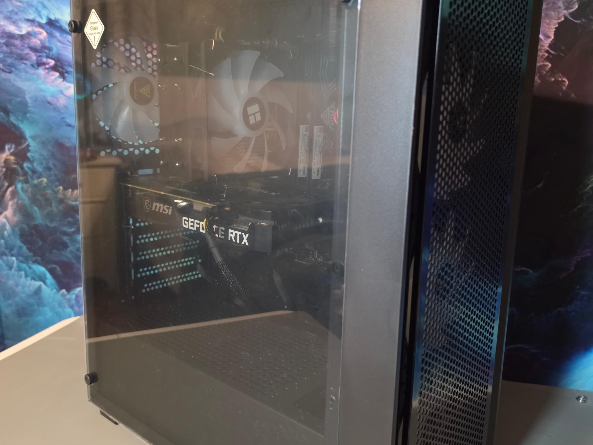 MSI RTX 3060 12GB + Intel i3 12100f PC Build #61