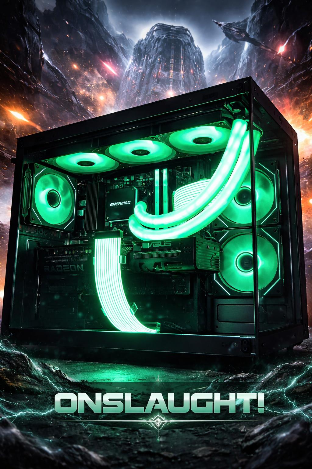 The Onslaught!💀 9600X | 9070 | 32GB DDR5 | 1TB Gen4 NVMe