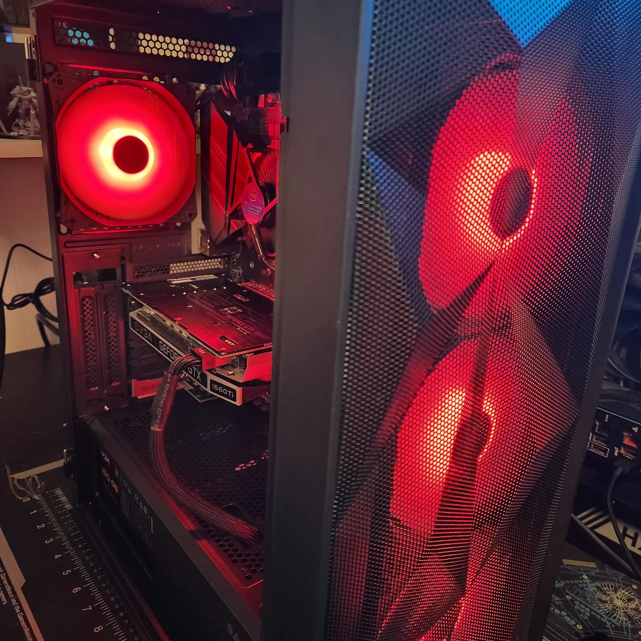 THE RED MONSTER IV GTX 1660TI/Intel I5-8600K