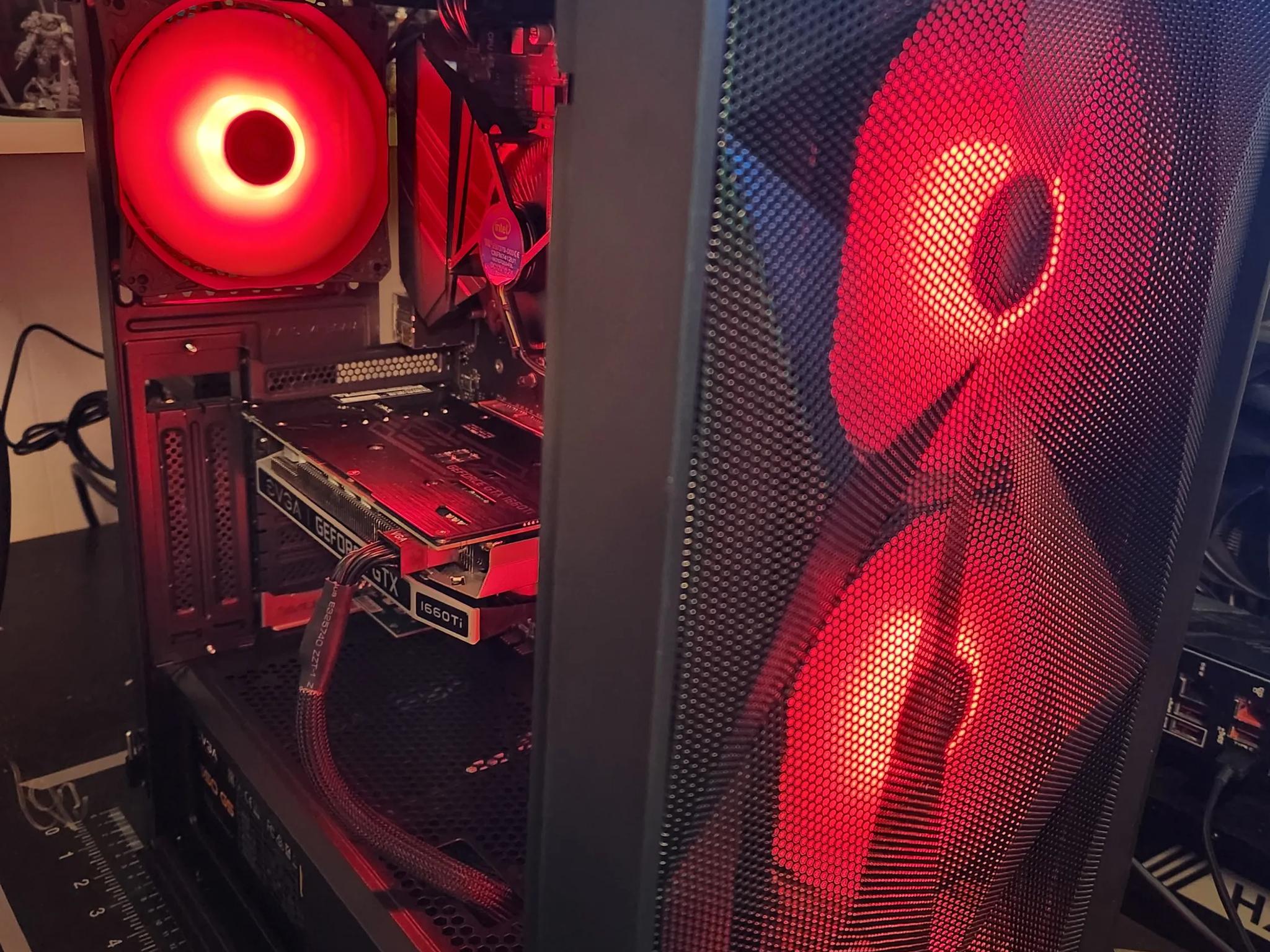 THE RED MONSTER IV GTX 1660TI/Intel I5-8600K