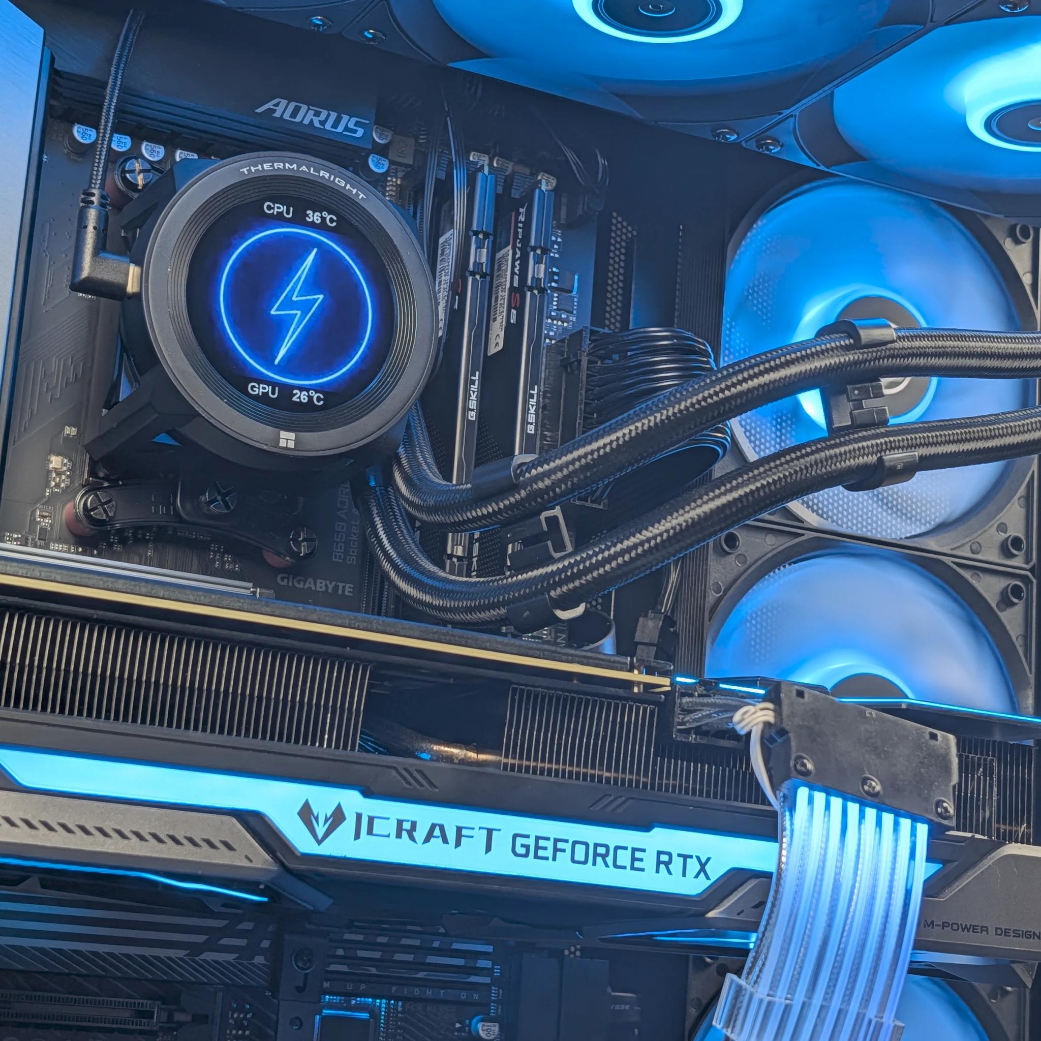 🧊 Ryzen 7 7700 • RTX 3080 Ti 12GB • 32GB DDR5 • 2TB SSD • Gaming PC