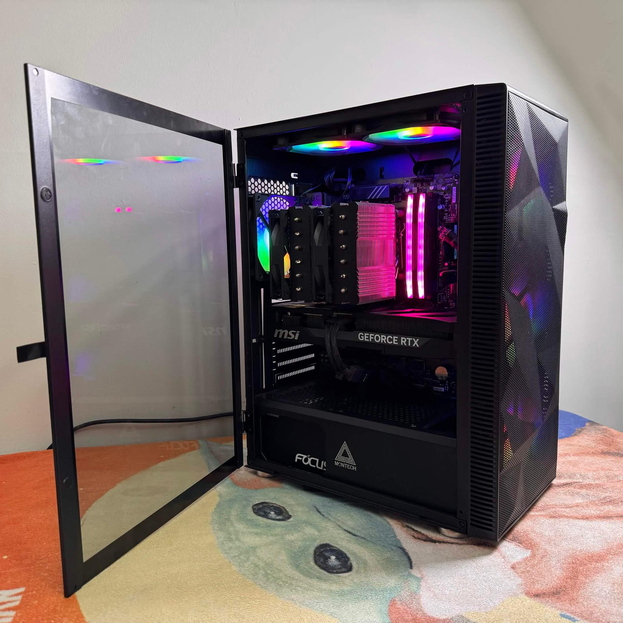 Gaming PC: Ryzen 5 7600x / MSI GeForce RTX 5070 12G SHADOW 3X OC / 32GB RAM