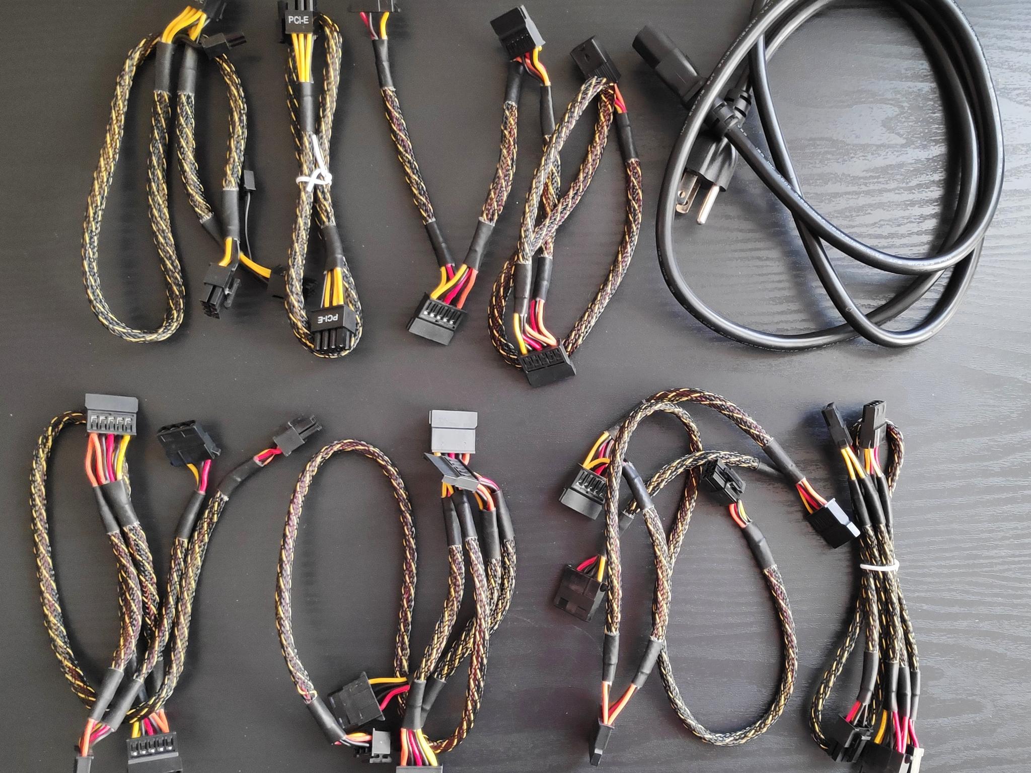 Raidmax Cobra Power 1200W RX-1200AE-B Semi-Modular 80 Plus Gold Power Supply