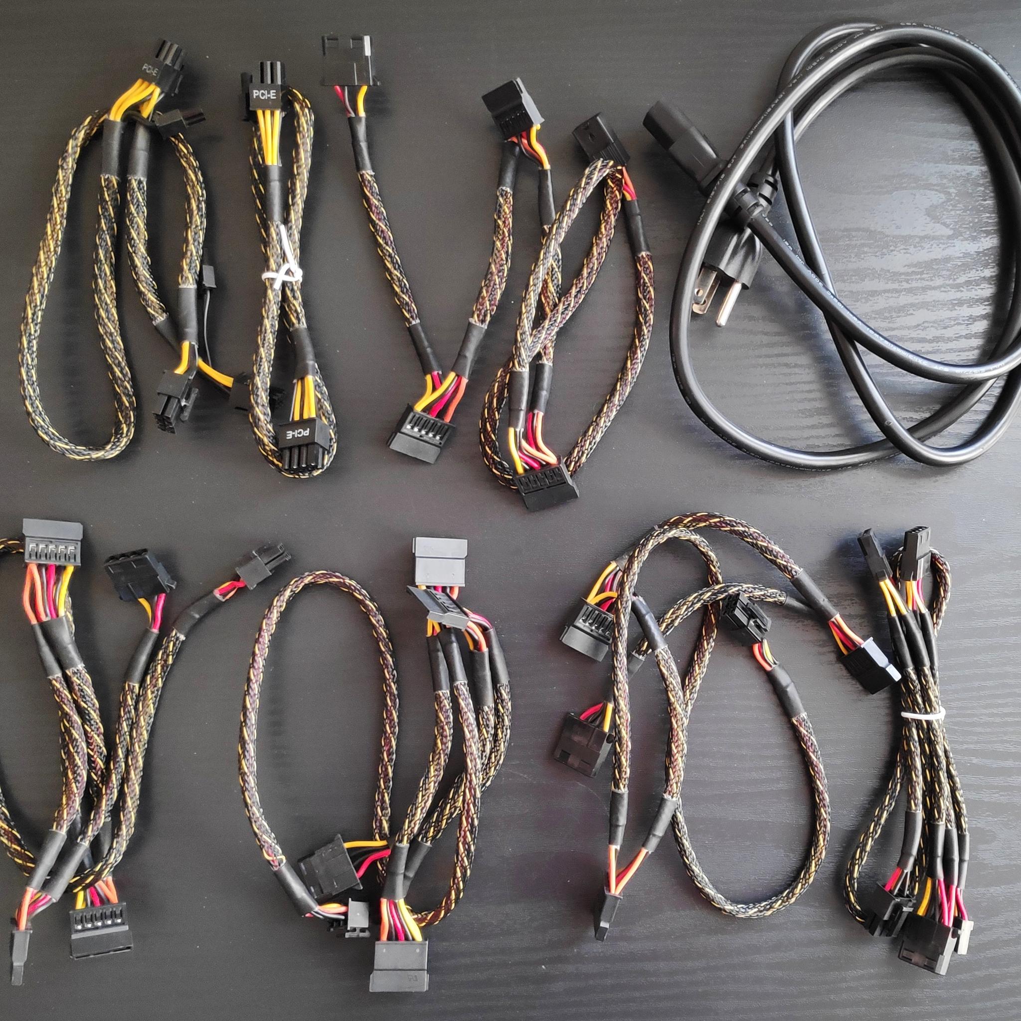 Raidmax Cobra Power 1200W RX-1200AE-B Semi-Modular 80 Plus Gold Power Supply
