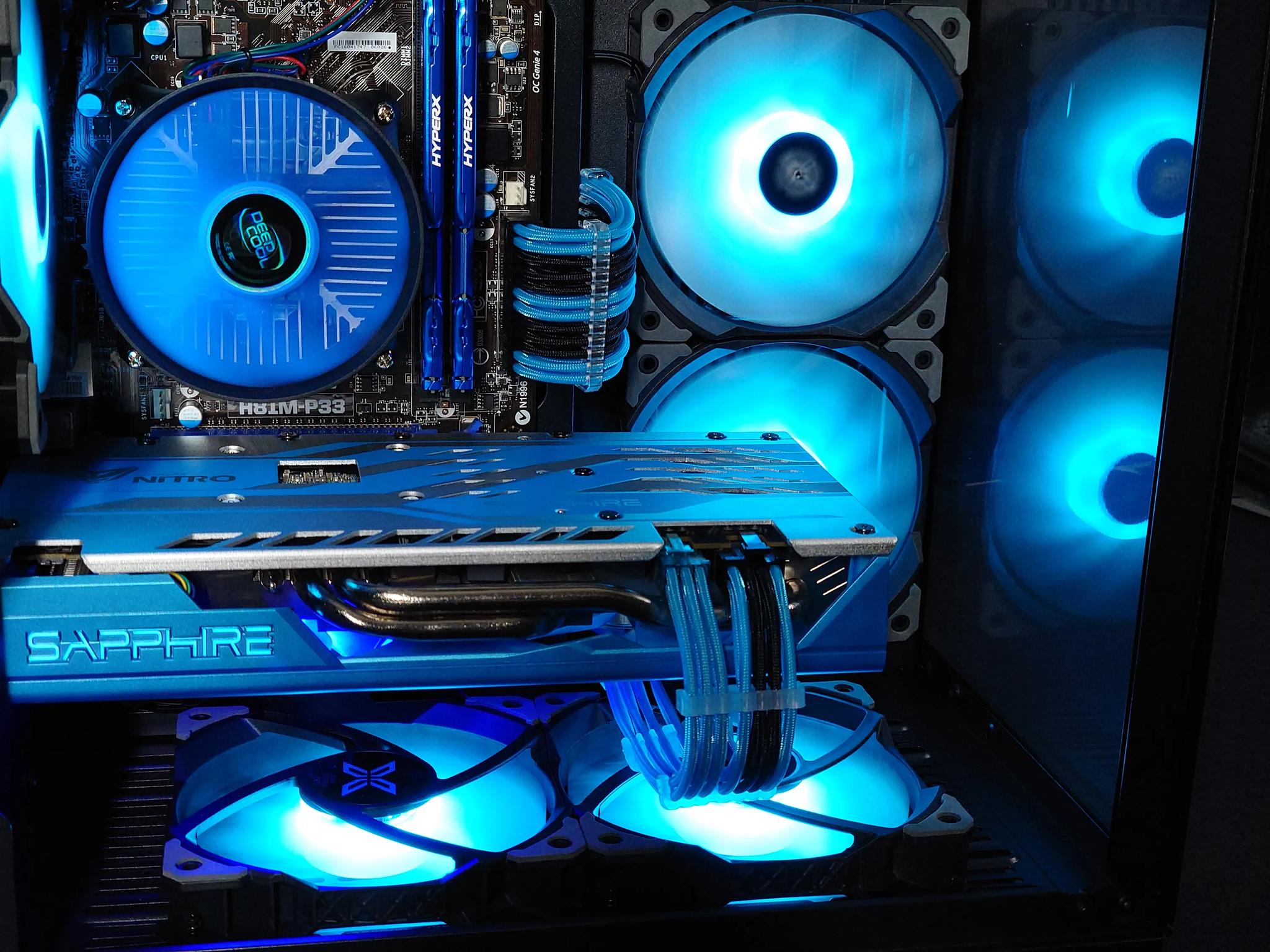 💙🤖BB-8 Budget Gaming PC🔷AMD RX 580 8GB🔷Intel Core i7 4770🔷16GB DDR3 🔷512GB SSD