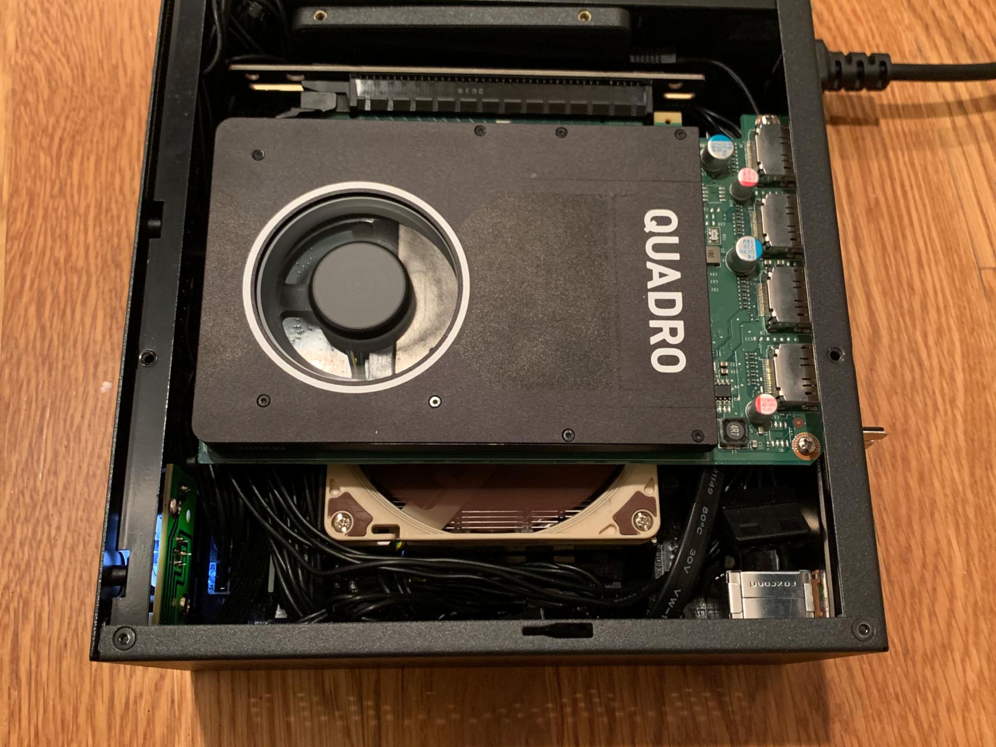 i5 7600T M2000 QUADRO 4GB MINI GAMING PC 16GB DDR4 RAM 500GB SSD WINDOWS 10 INSTALLED AND ACTIVATED