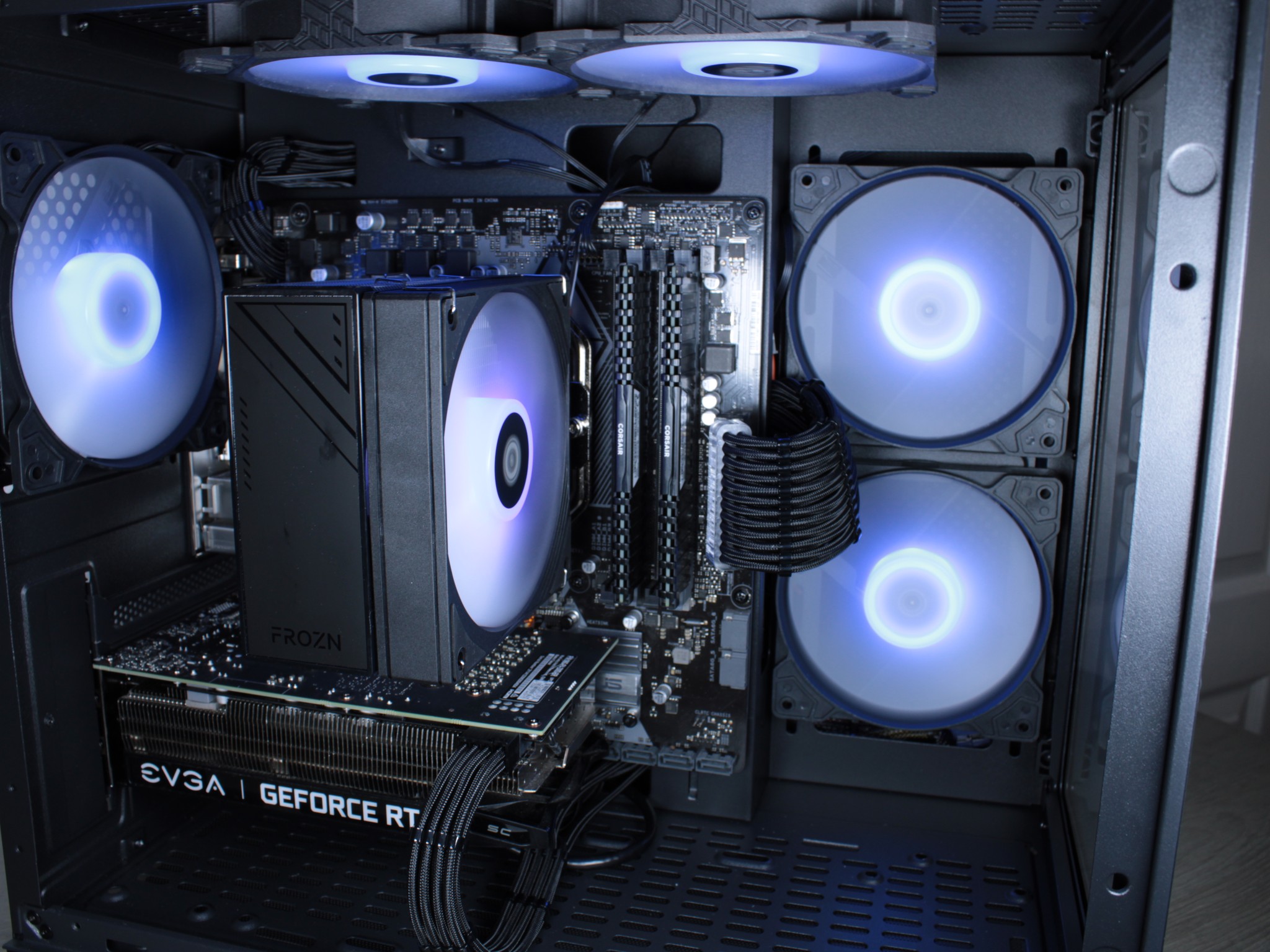 EVGA RTX 2060 | Ryzen 5 2600x | 16GB 3000 MHz Ram | 1 TB NVMe M.2 SSD | Win 11 Activated | WiFi