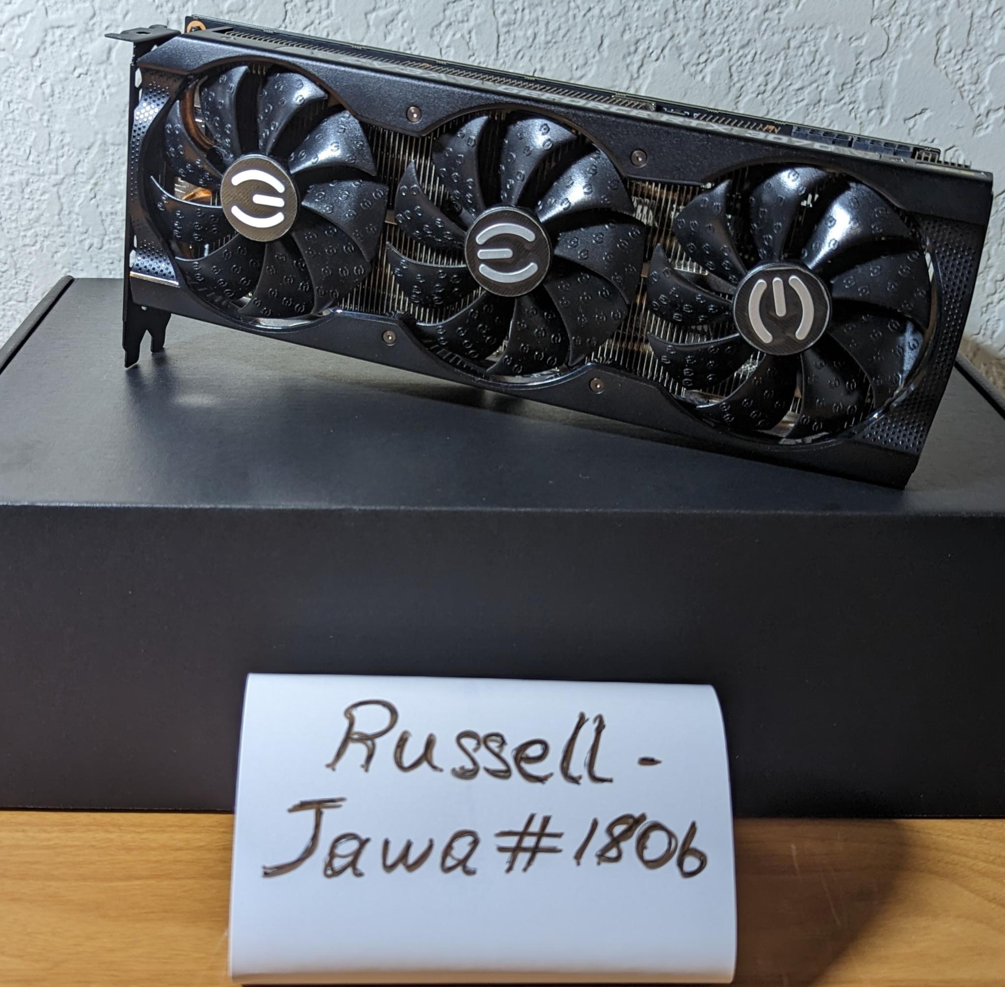 RTX 3070 EVGA XC3 8Gb in Great Condition For Sale