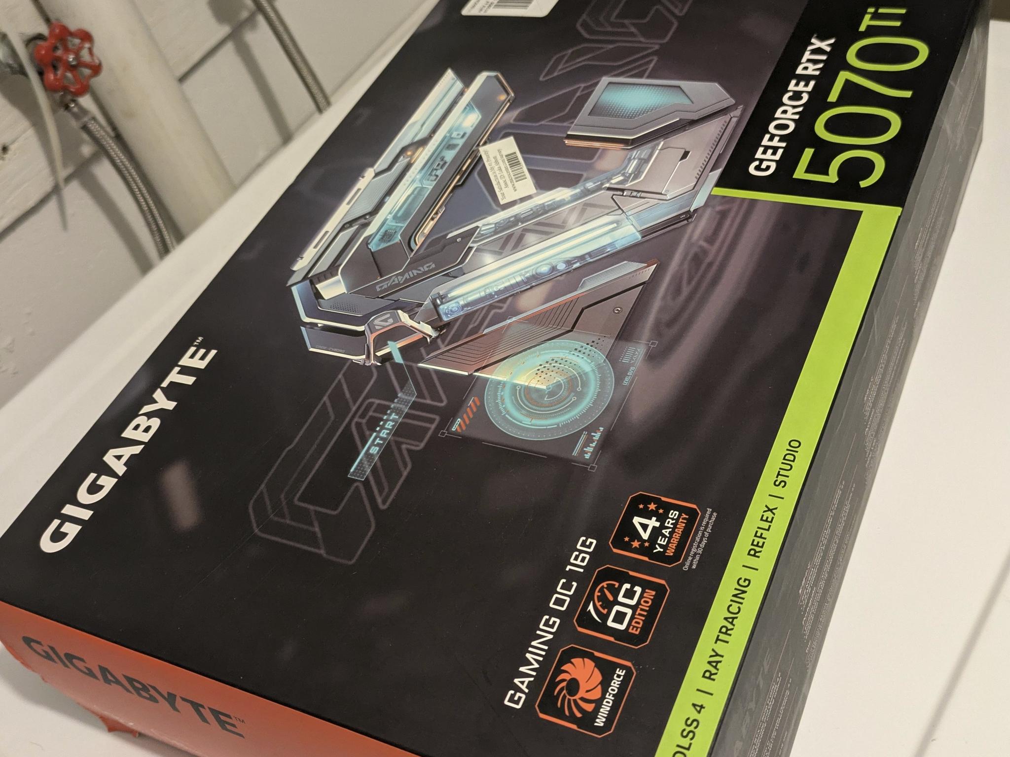 🔥 NEW — Gigabyte NVIDIA GeForce RTX 5070Ti 16G Gaming OC Video Card 🔥