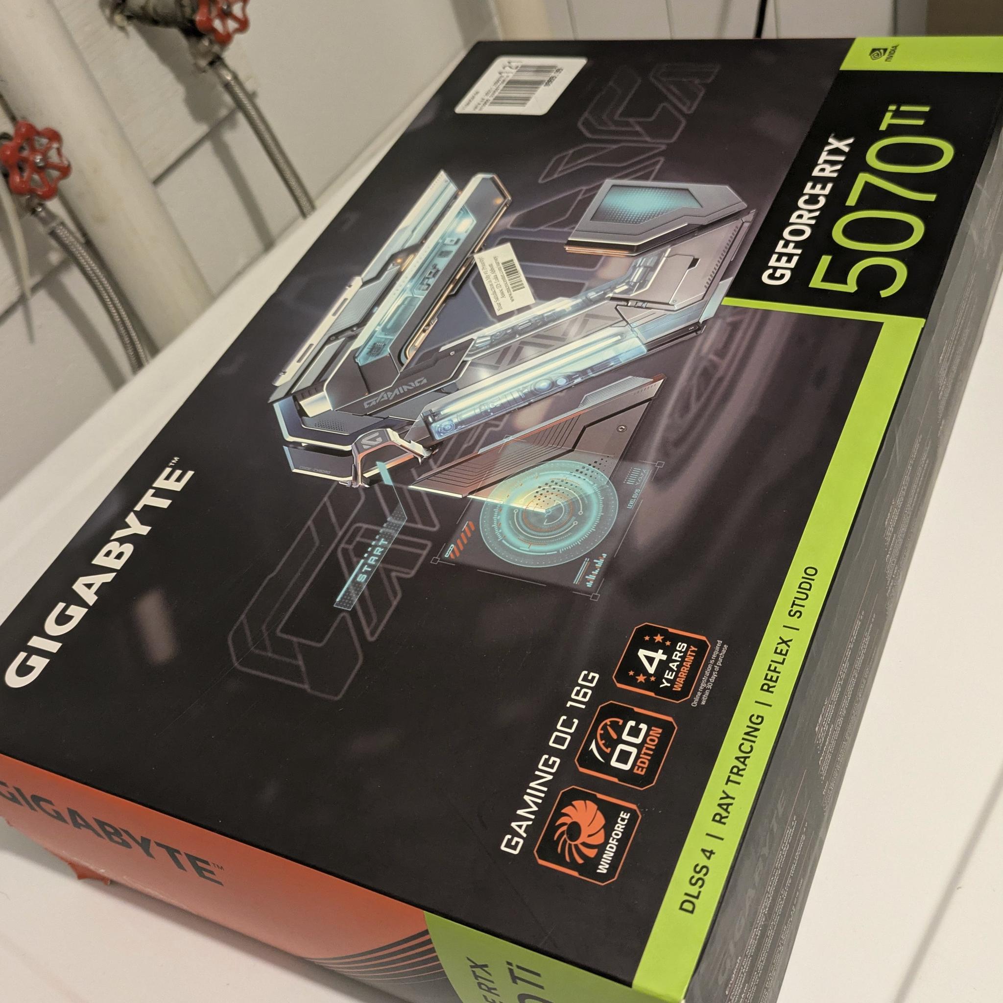🔥 NEW — Gigabyte NVIDIA GeForce RTX 5070Ti 16G Gaming OC Video Card 🔥