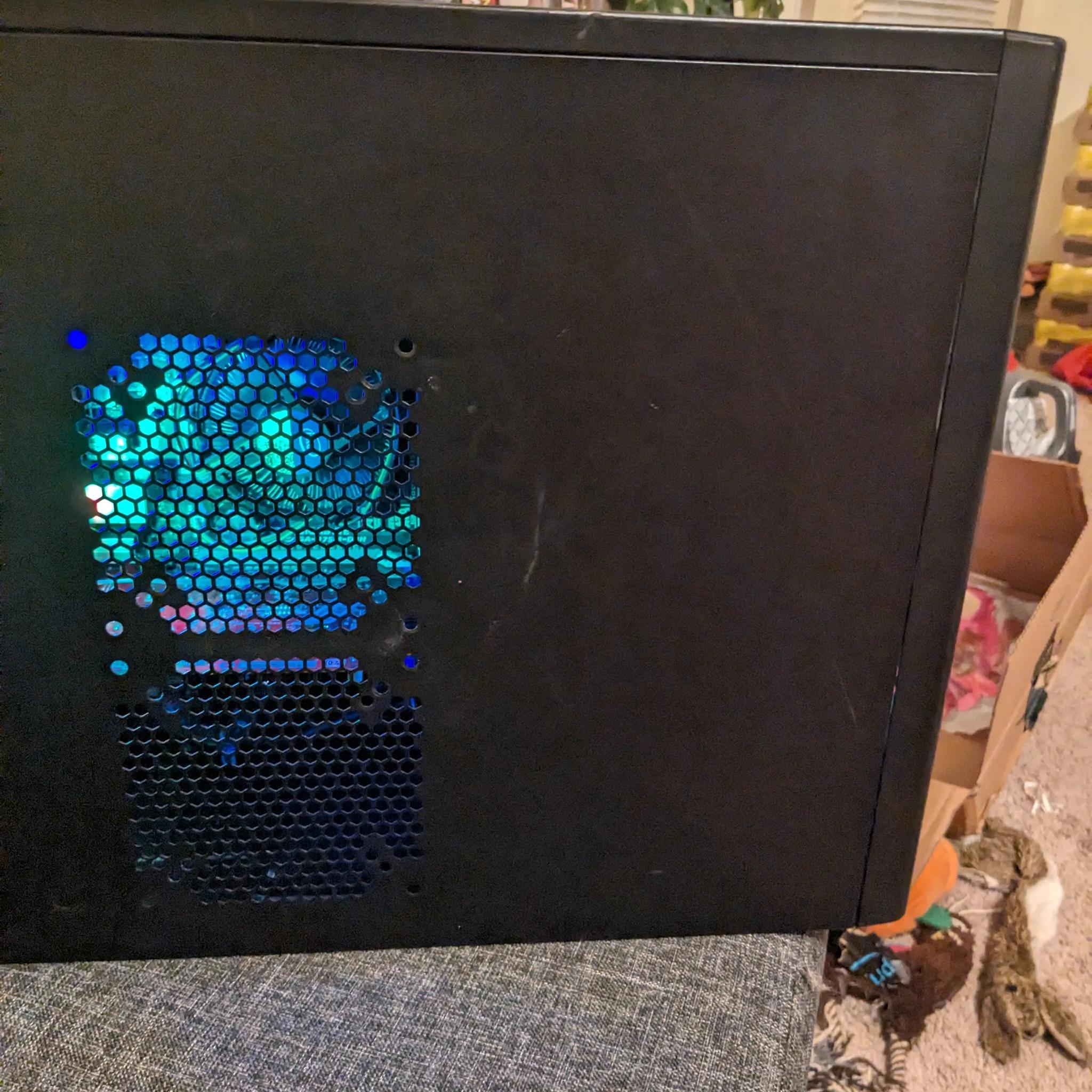 FREE SHIP || "Christmas Lights" Xeon E3 V1 (Same as i7 2nd Gen), RX 460, 480GB SSD, 16GB RAM, Win11