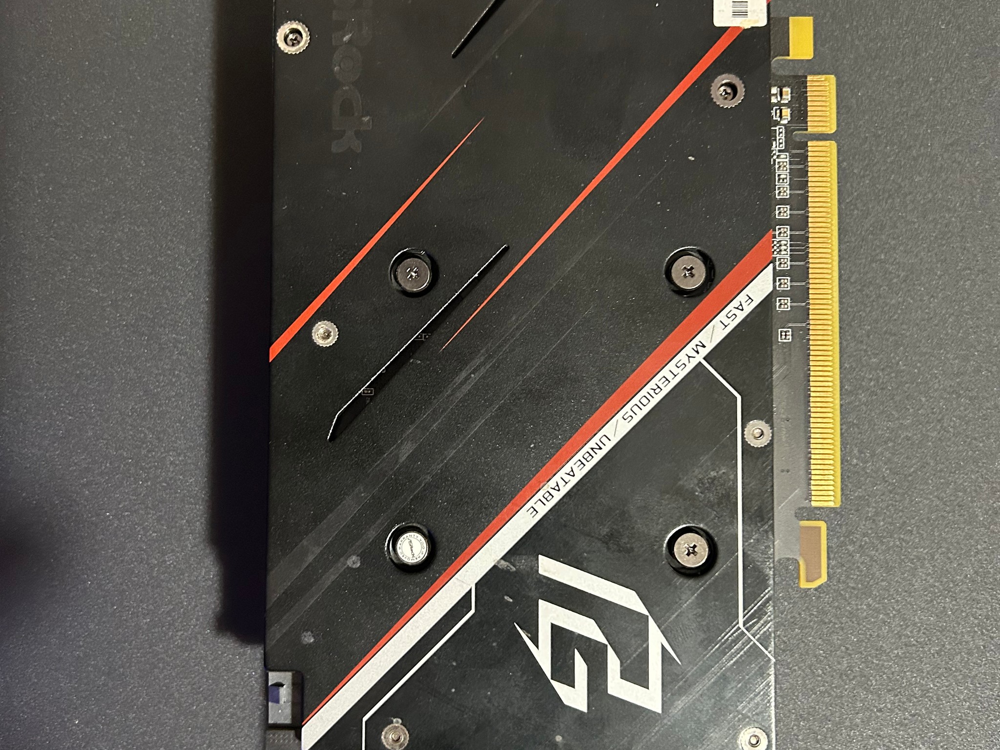 Asrock phantom 5500 xt 8 gb like new