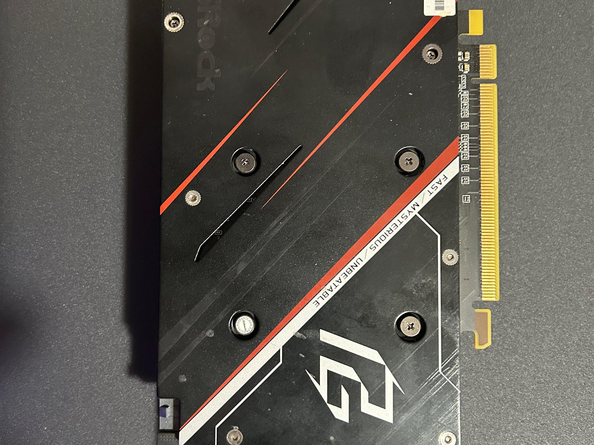 Asrock phantom 5500 xt 8 gb like new