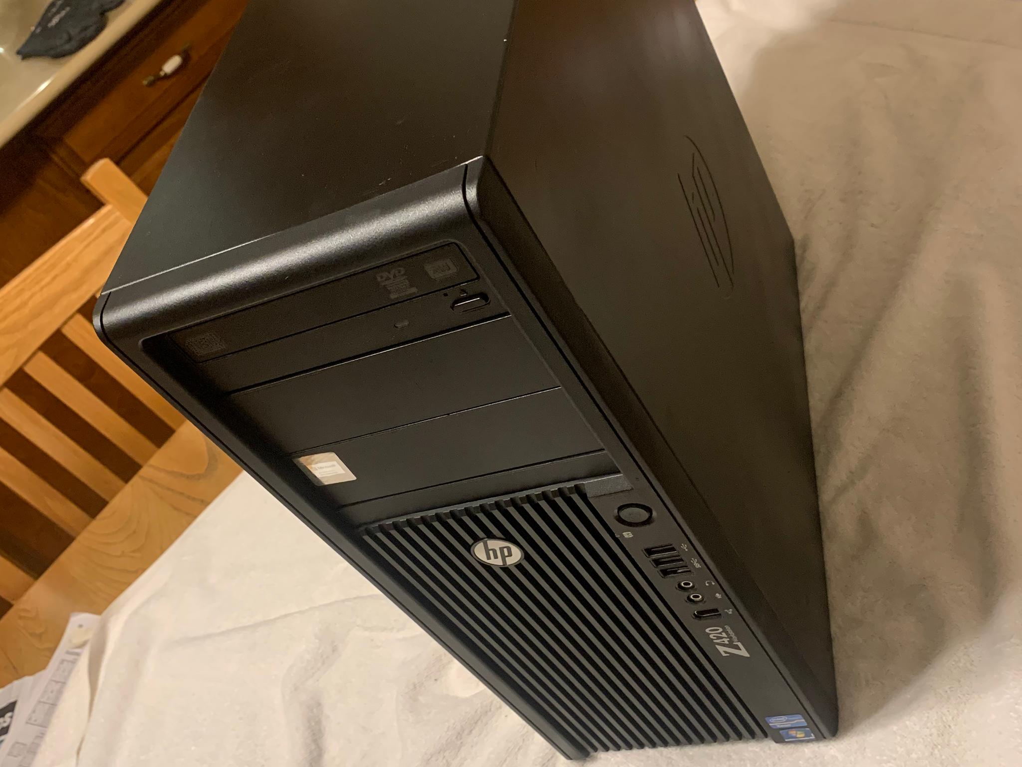 Upgraded HP Z420, Xeon E5-1660, AMD RX 5600XT, 32gb RAM