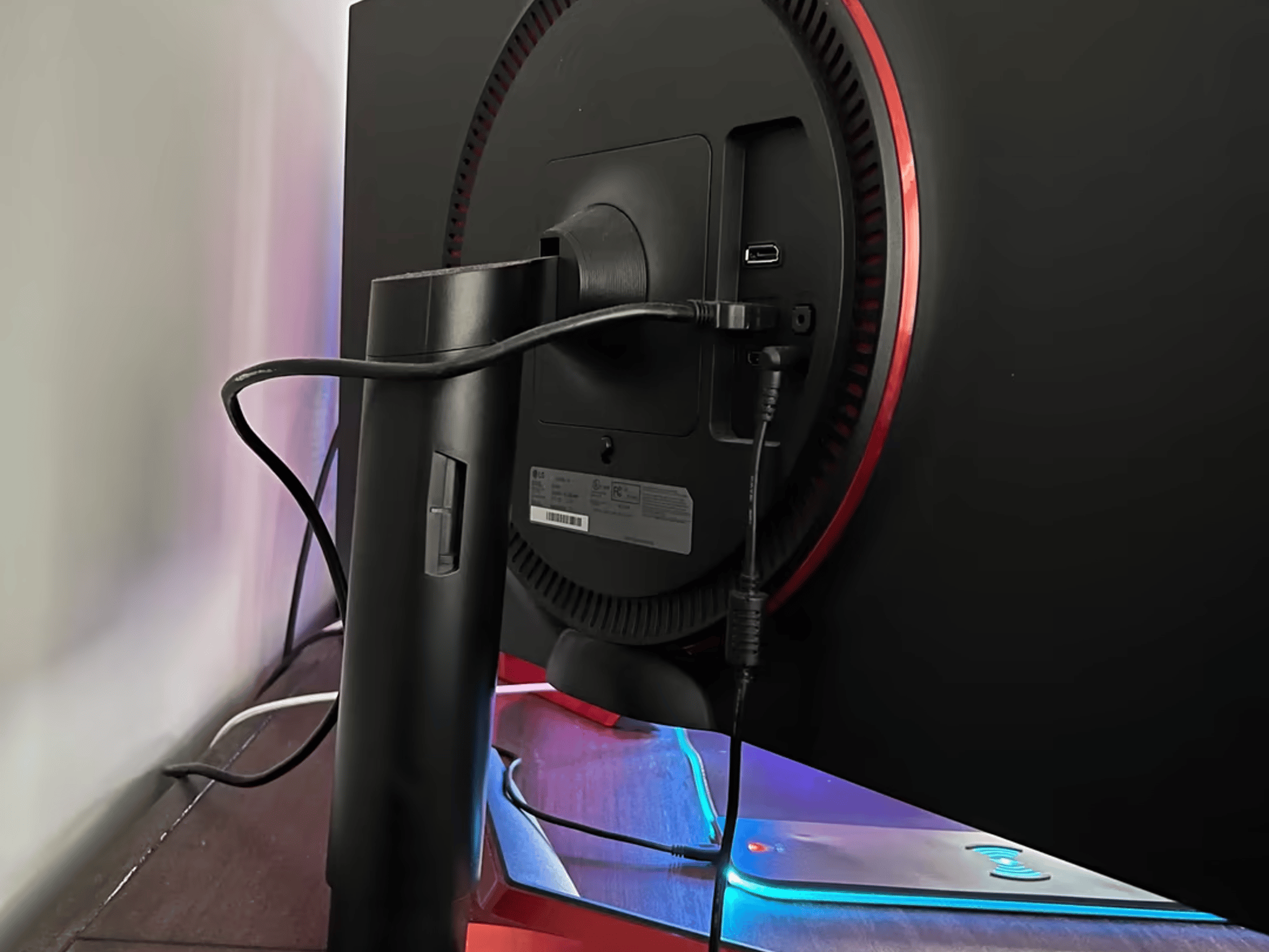 Full Custom Gaming Setup, PC, 2 Monitors, Keyboard, Wireless Mouse with Charging Dock and Mousepad