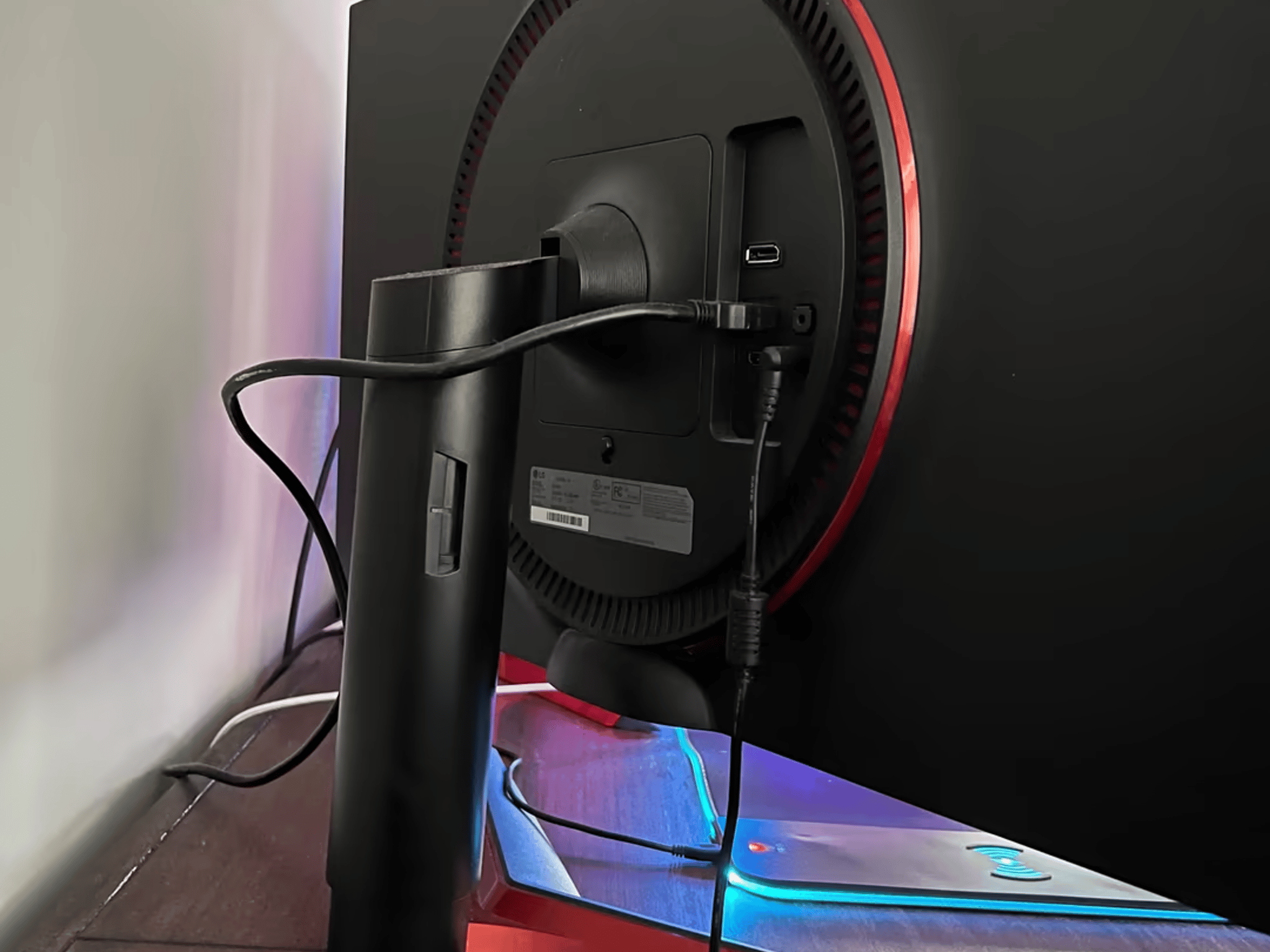 Full Custom Gaming Setup, PC, 2 Monitors, Keyboard, Wireless Mouse with Charging Dock and Mousepad