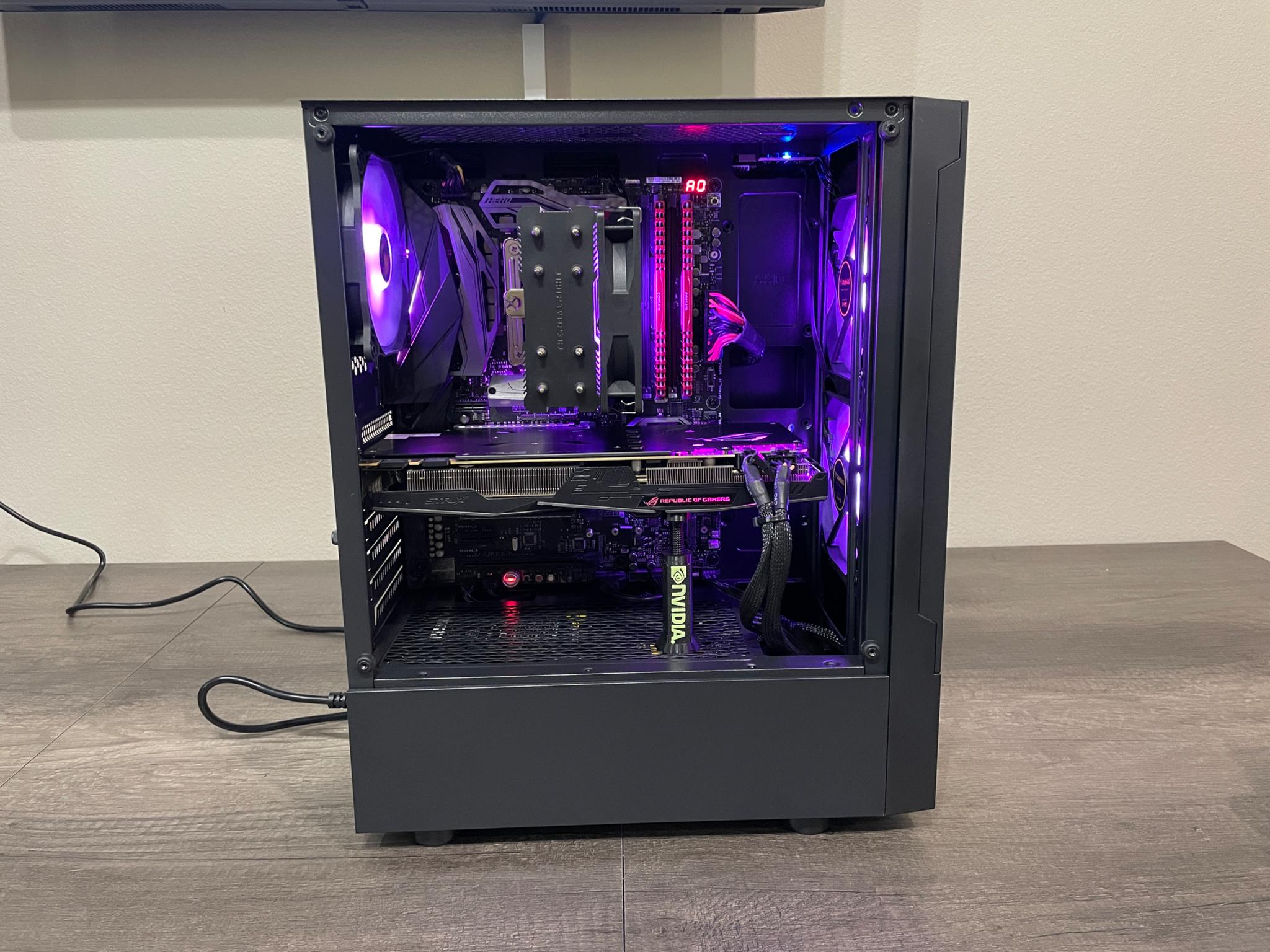 Custom Budget Gaming PC / Intel i7 8700K / GTX 1080 / 16GB / 1TB / Windows 11 Pro