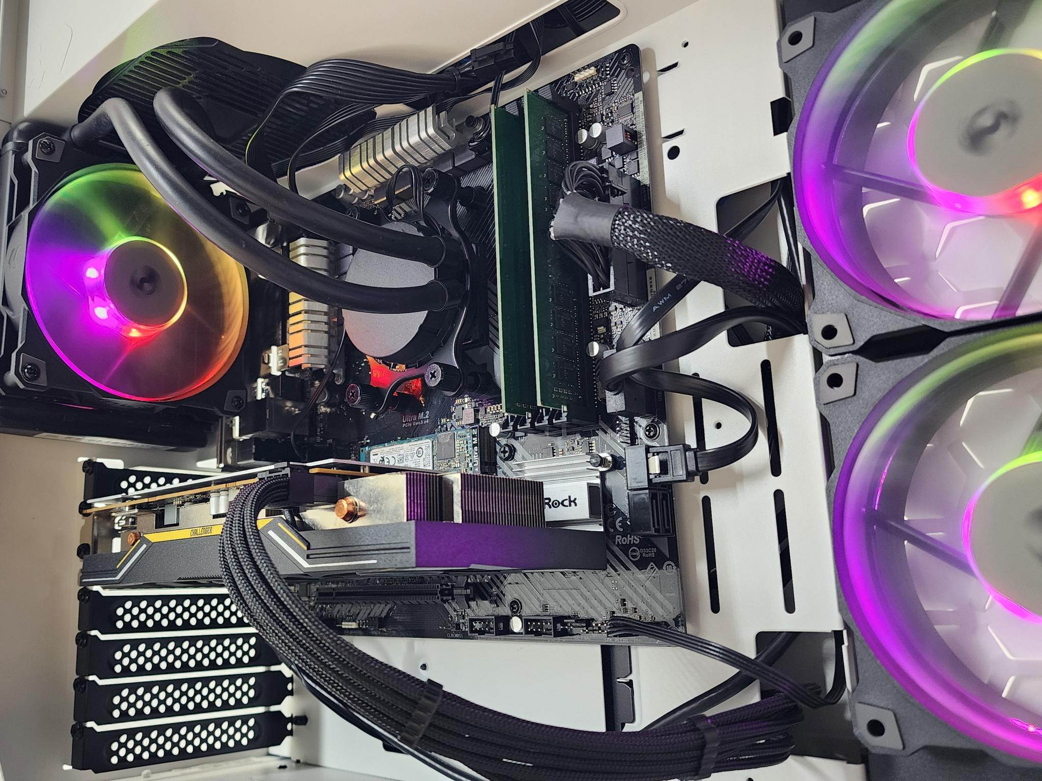 Gaming PC Ryzen 5 3600 16GB RAM 256GB SSD 1TB RX 5500 XT 4GB Windows 11 Computer