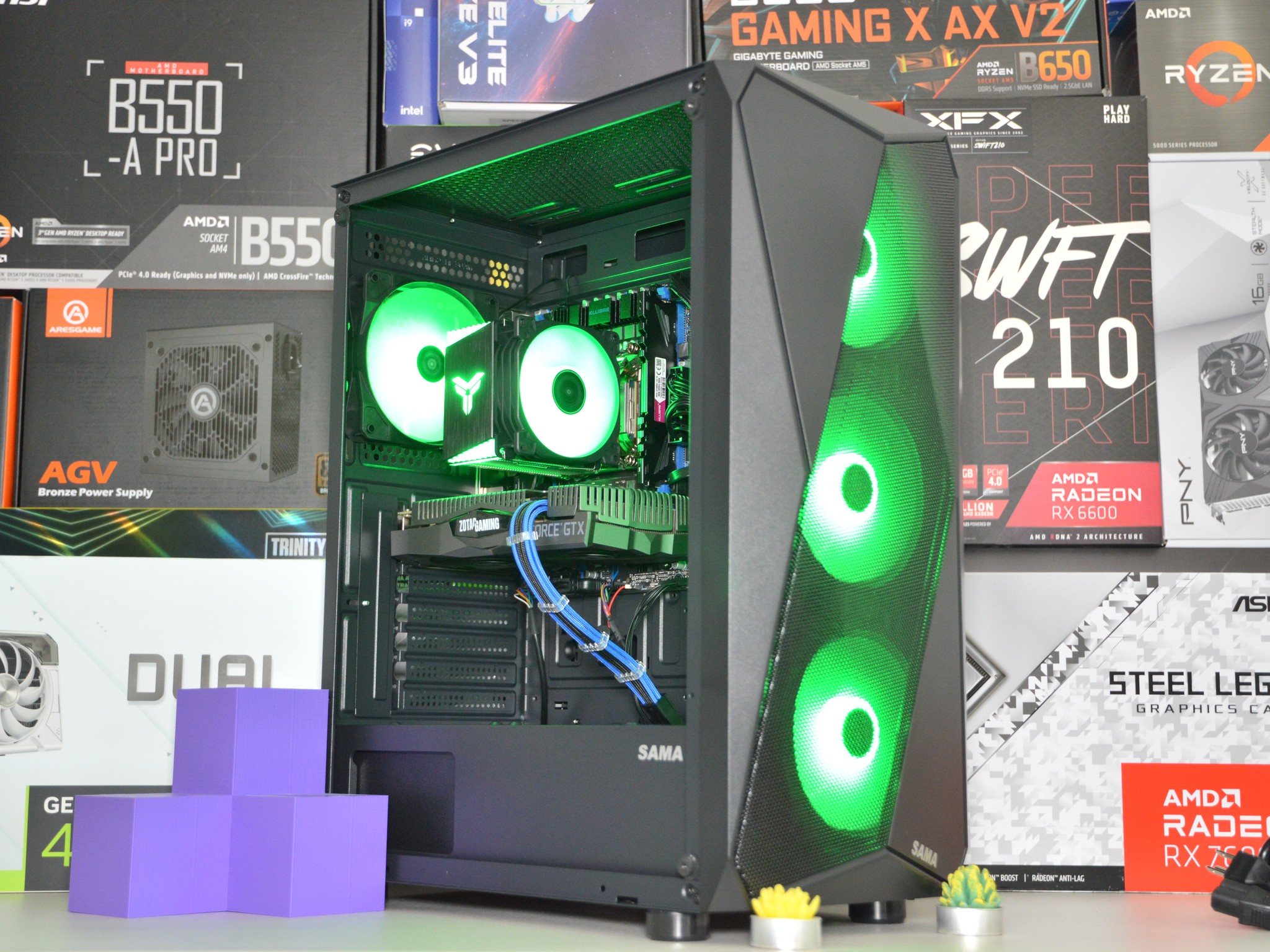 💰❄️| GTX 1660 Ti 6GB | INTEL XEON E5-2670 V3 | 16GB DDR4 RAM | 1TB Storage | Crystal Budget 2.0 |