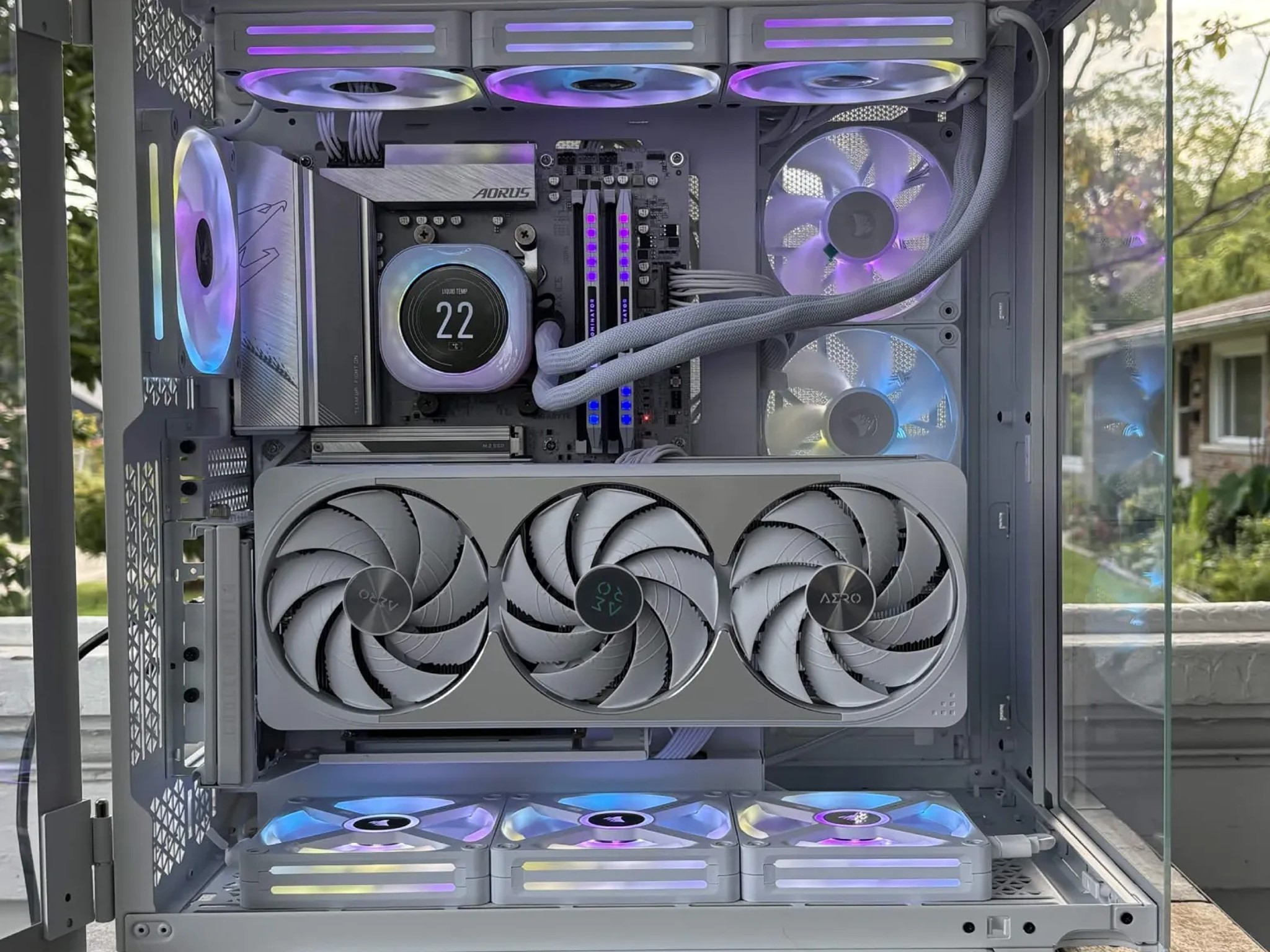 Black Cat Customs - Dread Revenant - 9800X3D / 5070TI / 32GB RAM / 2TB NVME