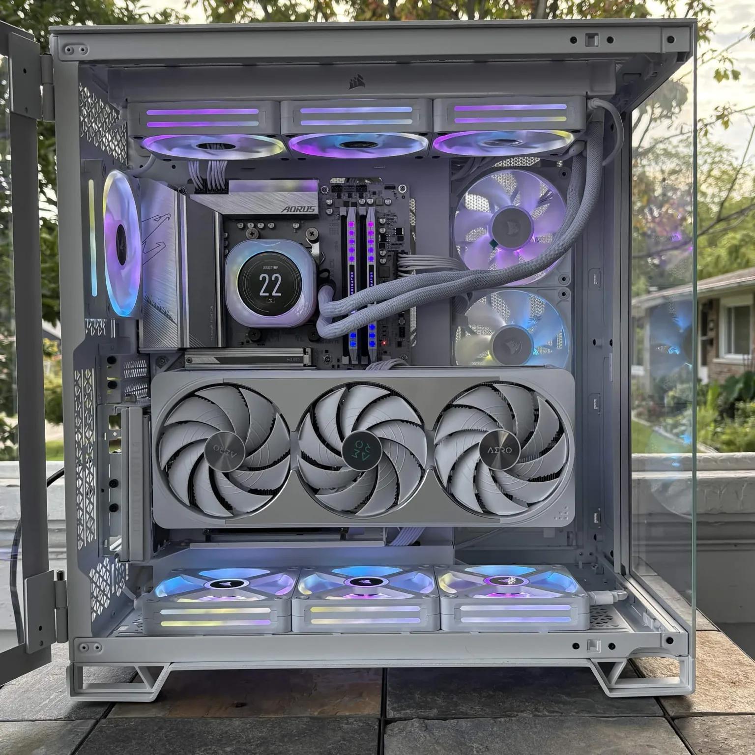 Black Cat Customs - Dread Revenant - 9800X3D / 5070TI / 32GB RAM / 2TB NVME