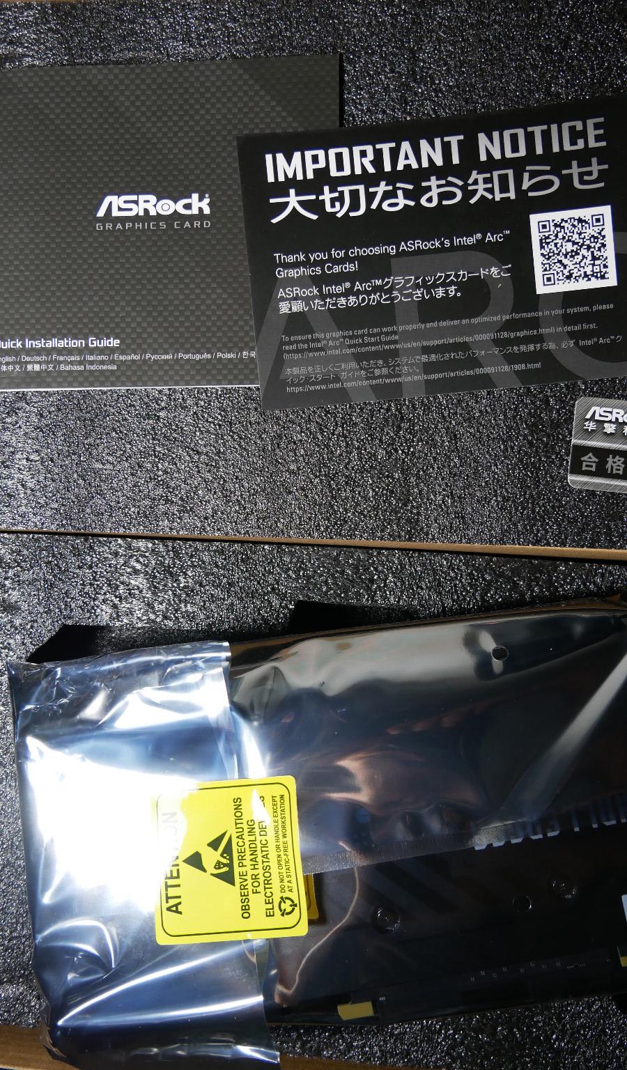 Intel Arc B580 12 GB - ASRock Challenger OC