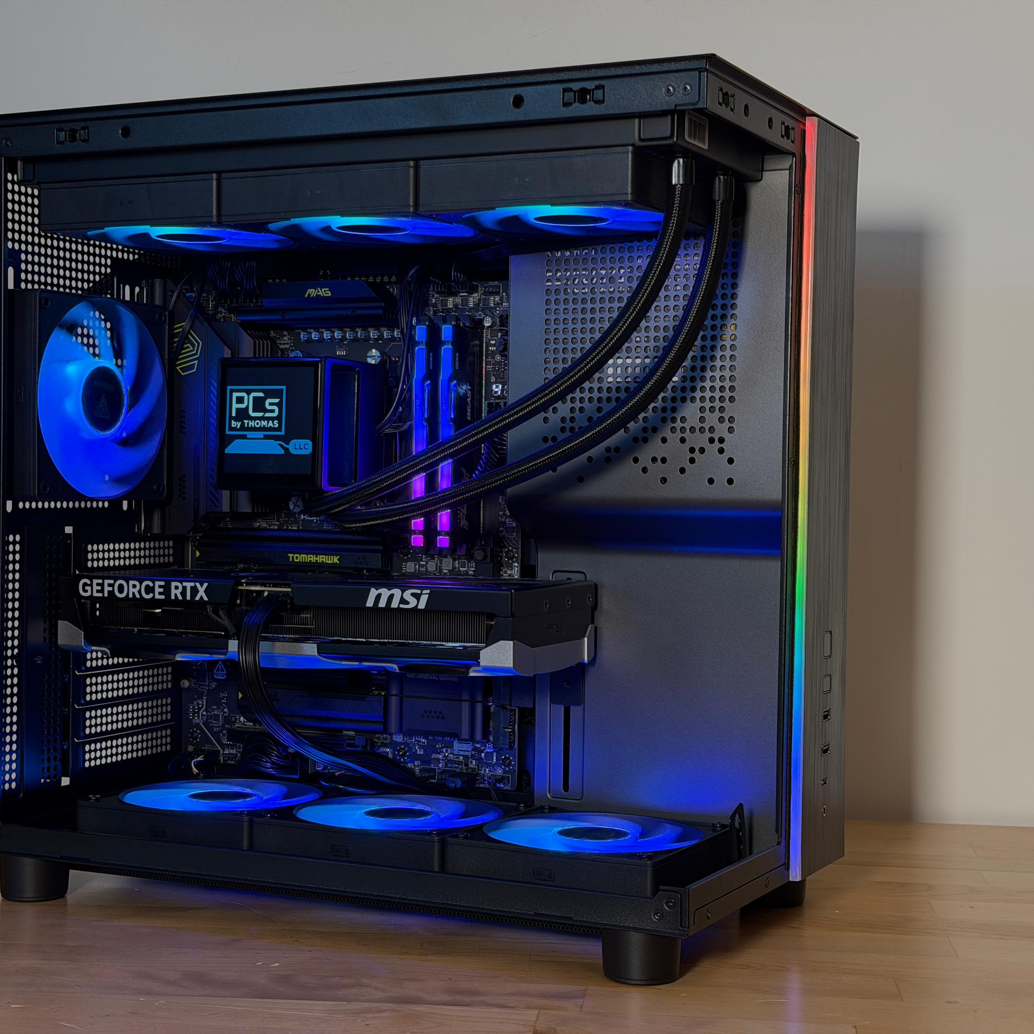 Ryzen 7 9850x3d RTX 5080 Gaming PC