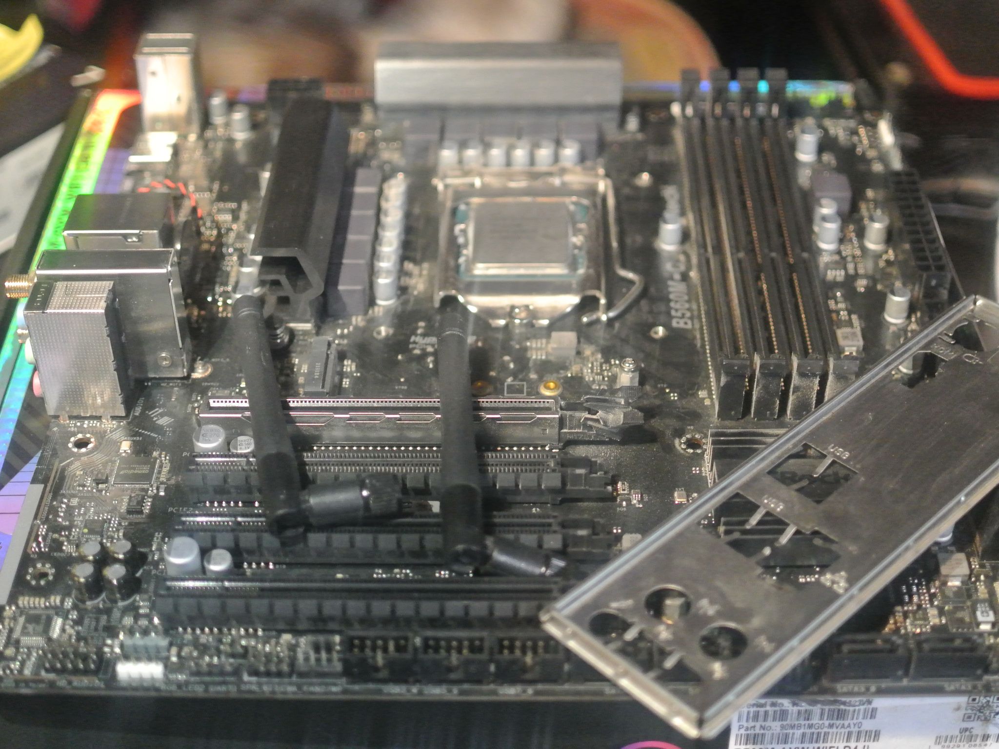 ASRock B560M-C mATX LGA 1200 Motherboard + Intel Core i5 14400 6-Core Bundle