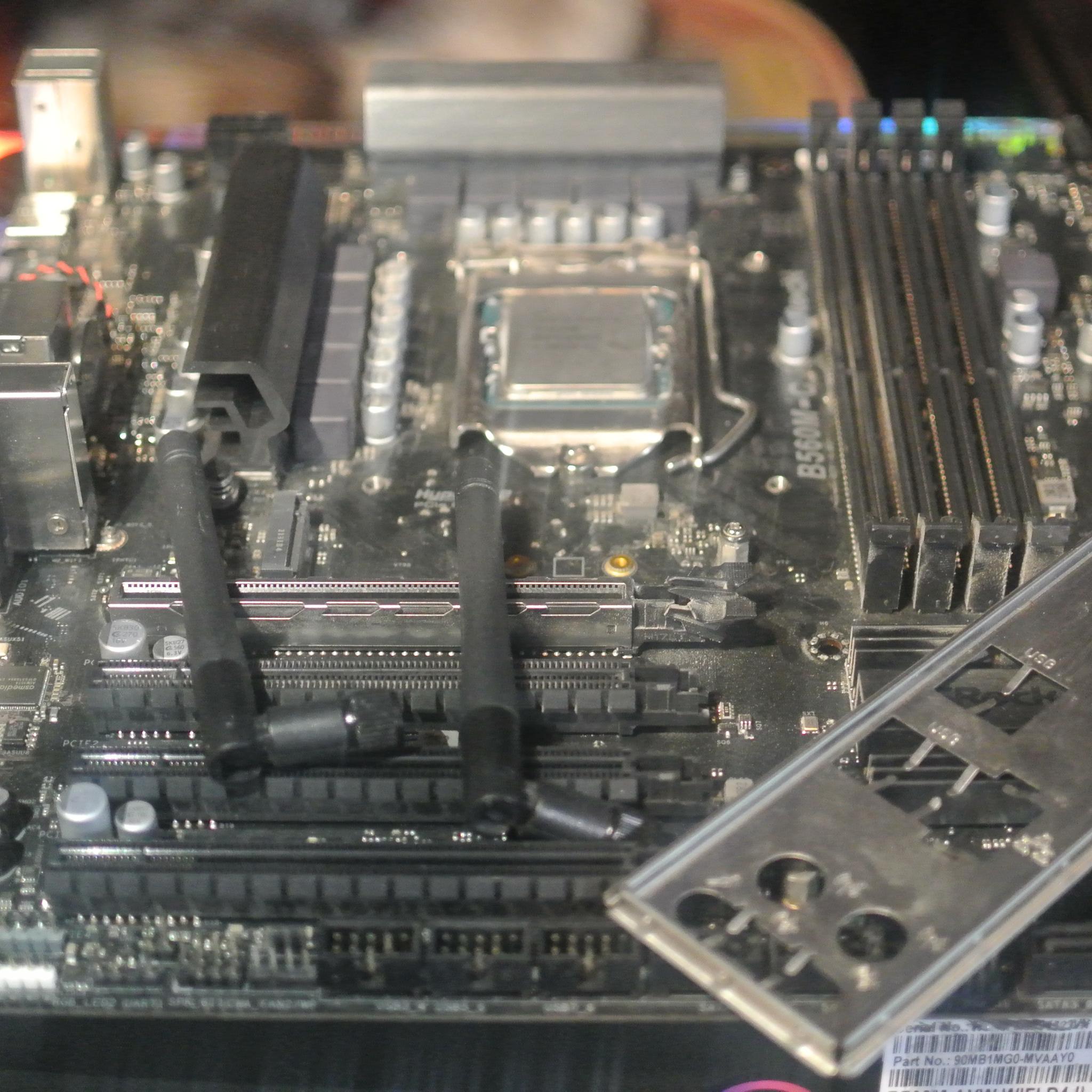 ASRock B560M-C mATX LGA 1200 Motherboard + Intel Core i5 14400 6-Core Bundle