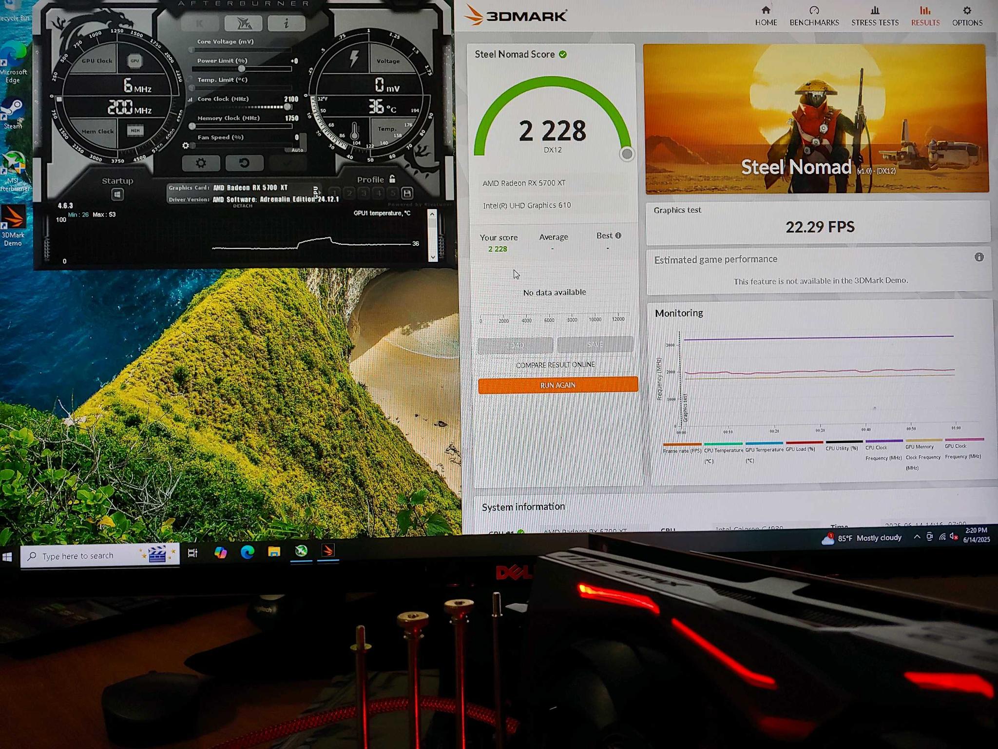 ASUS ROG Strix RX 5700 XT 8GB – Tested, Complete in Box, Clean