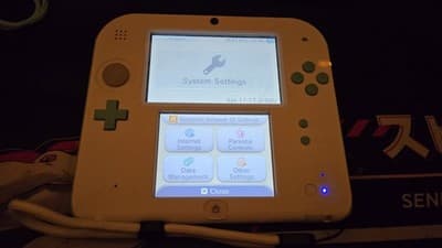 CUSTOM USED Sea Green Nintendo 2DS 64GB Handheld Console