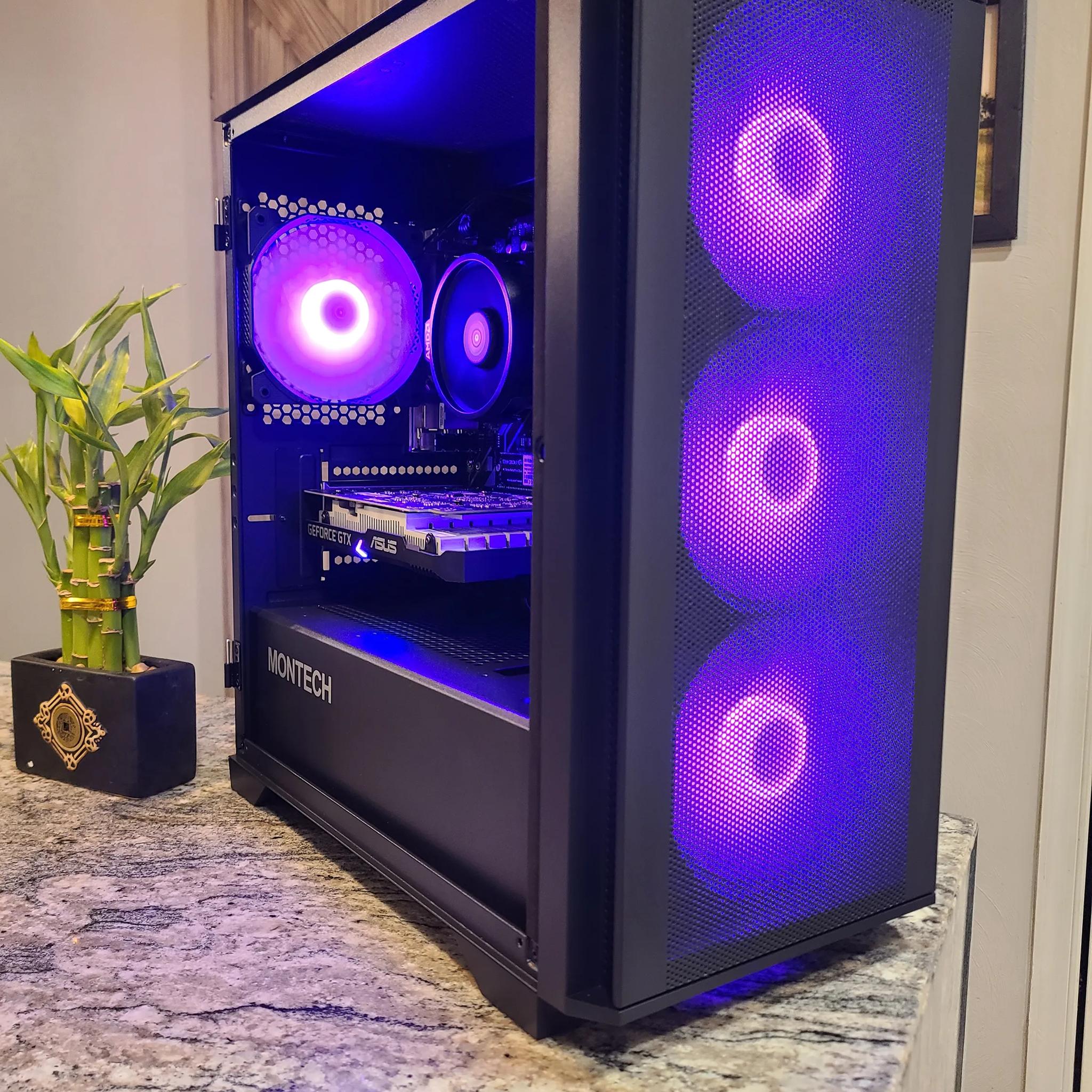 💜 RAVEN 💜 Budget GAMING PC: GTX 1650 + Ryzen 3 3200G